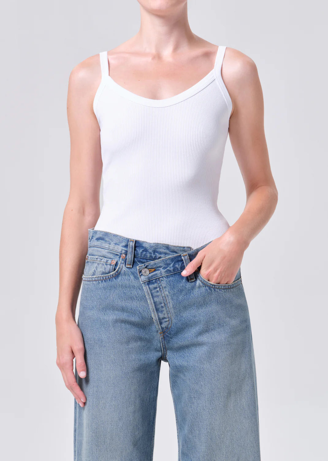 Agolde - Tank Top - White