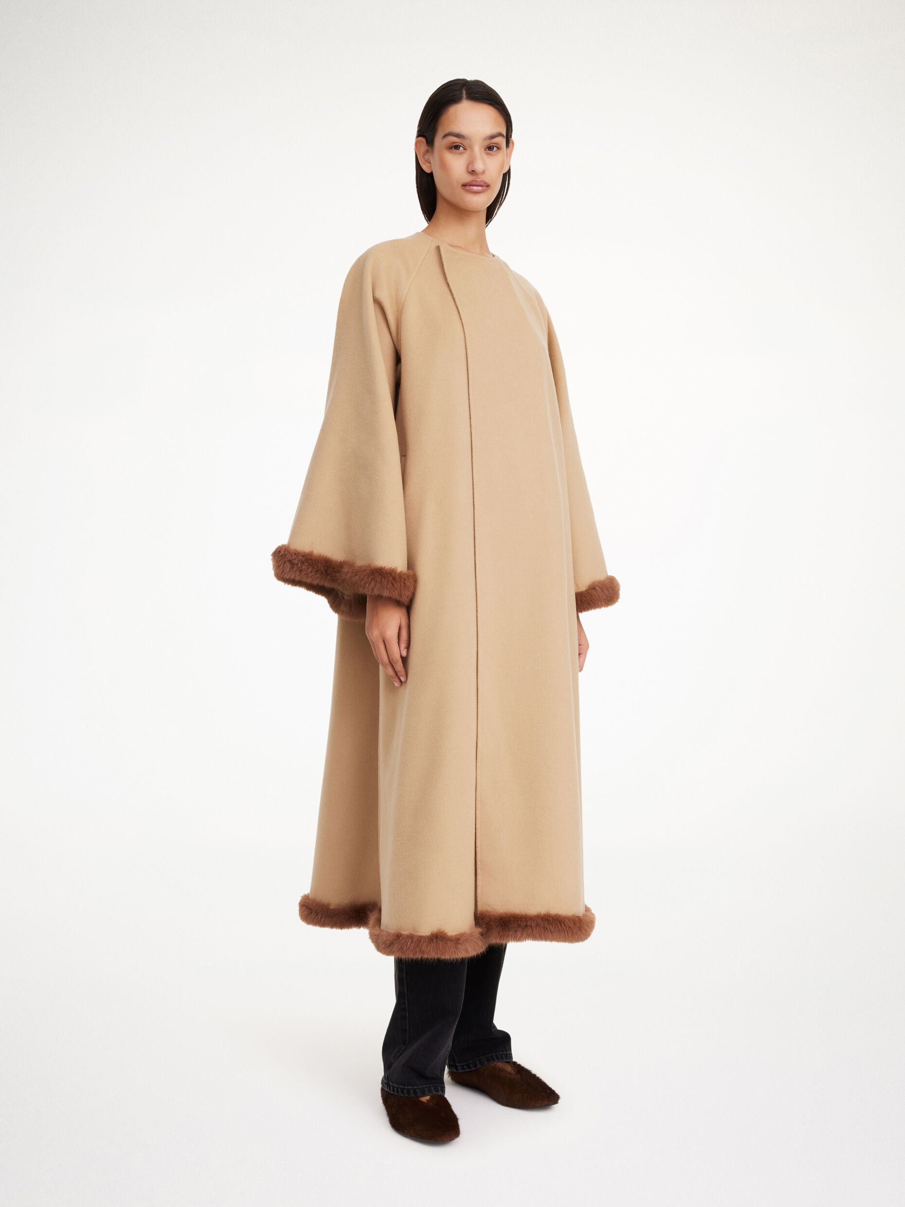 By Malene Birger - Wool Coat - Dark Sand
