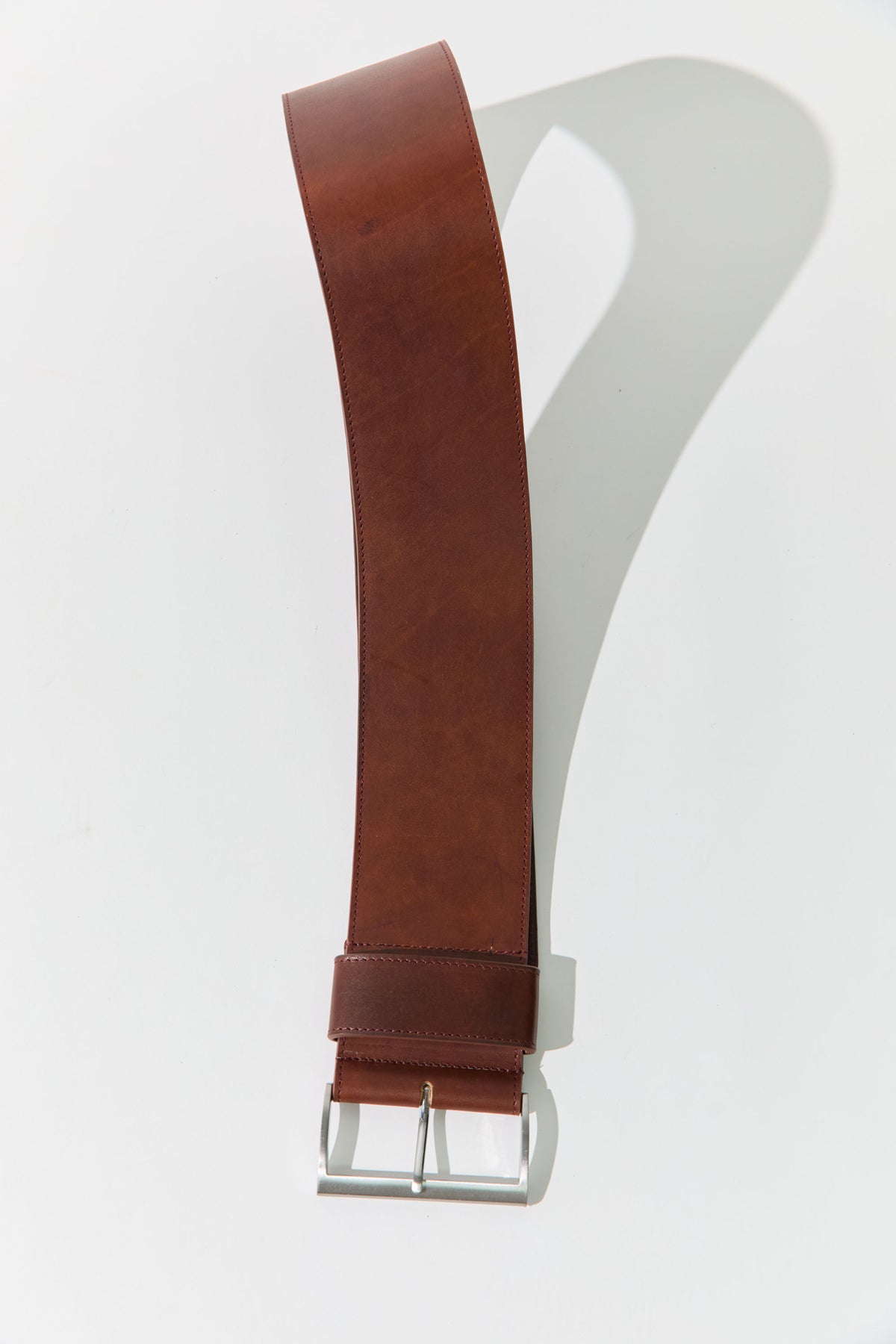St. Agni - Wide Classic Belt - Brown