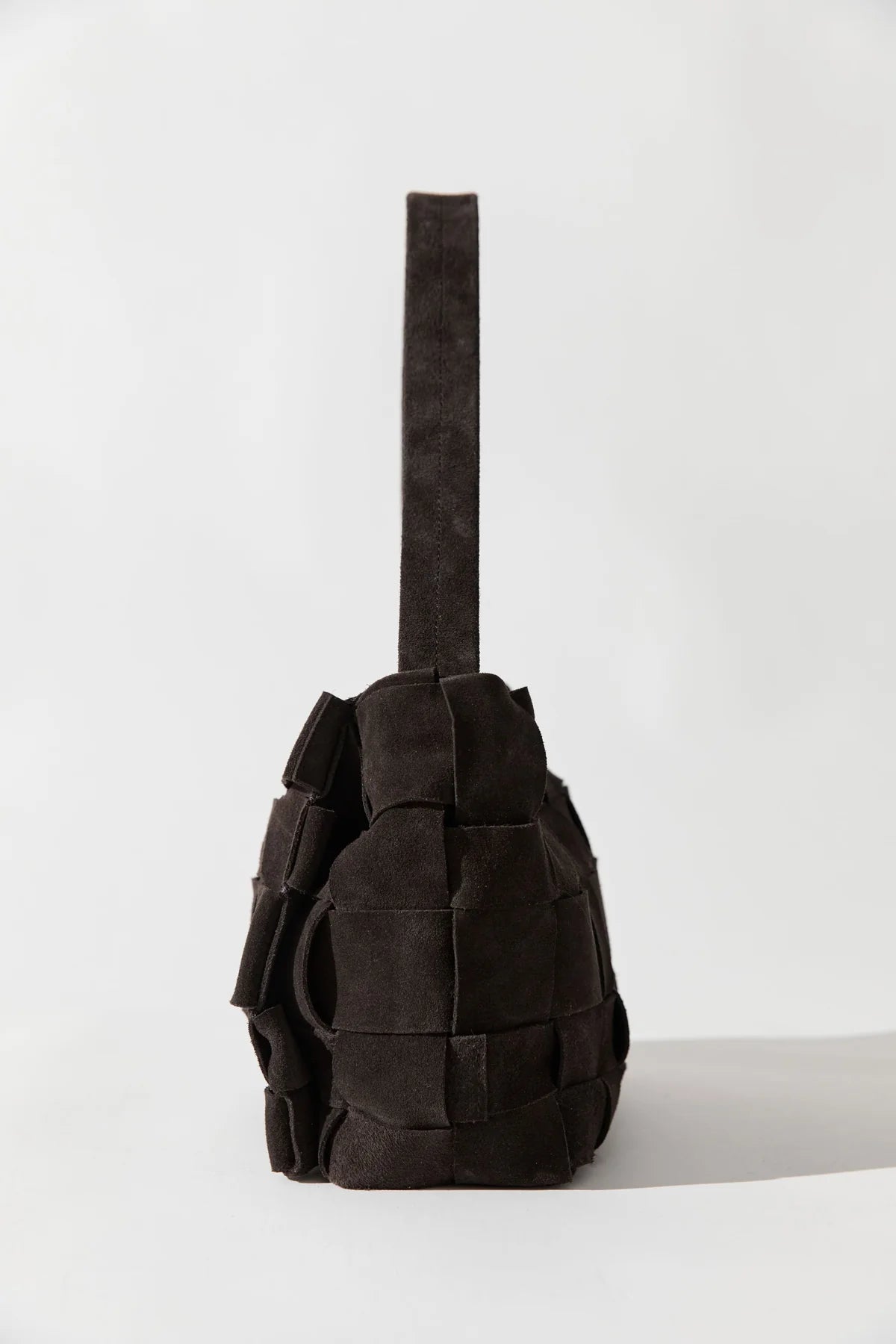St. Agni - Suede Envelope Mini Bag - Coffee