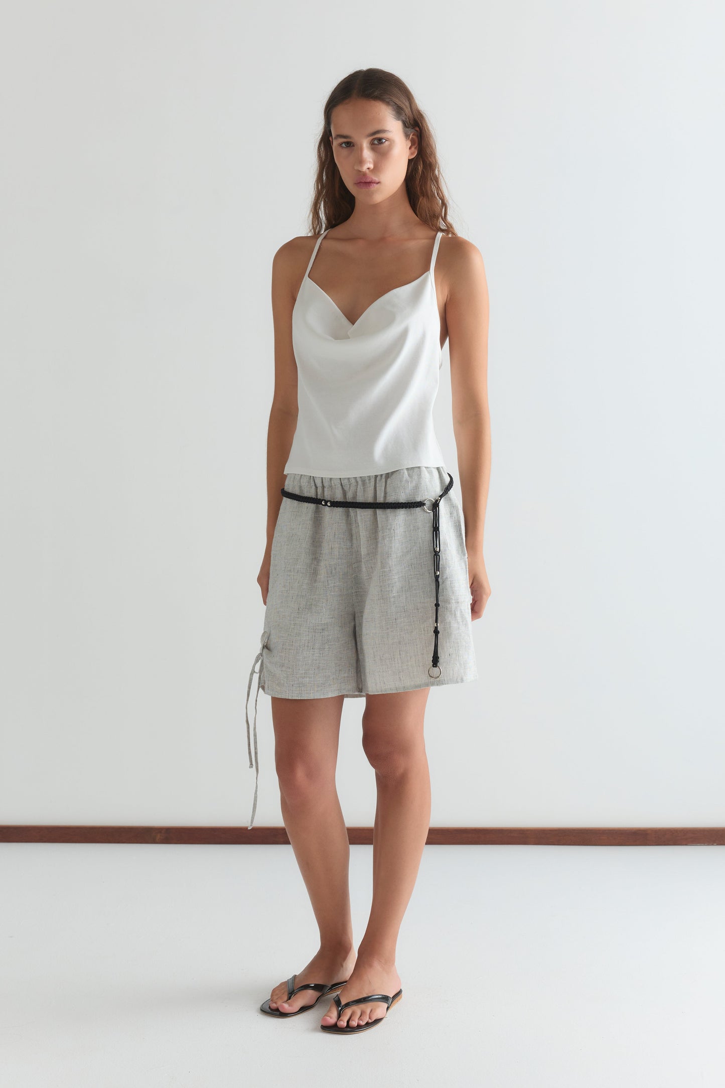 Deiji Studios - Jersey Top - White