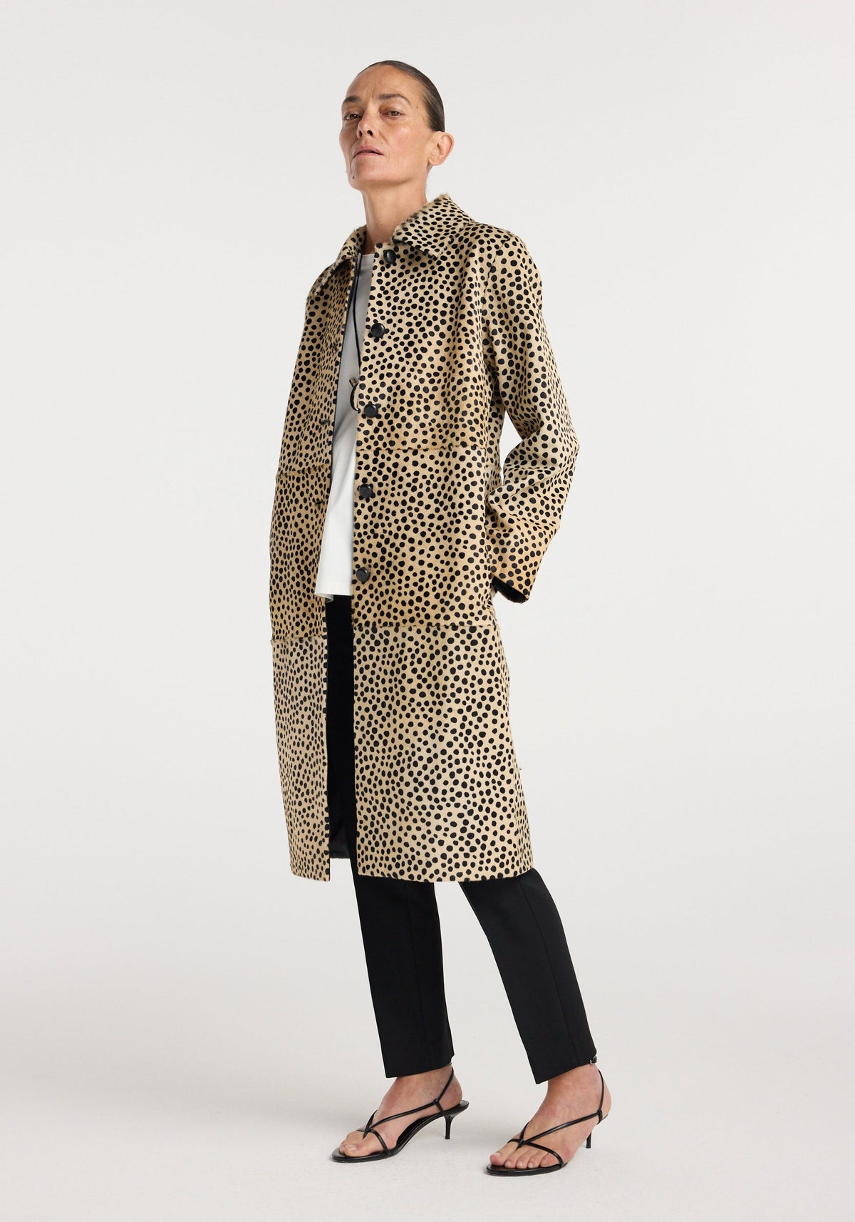 Róhe - Pony Hair Coat - Cheetah