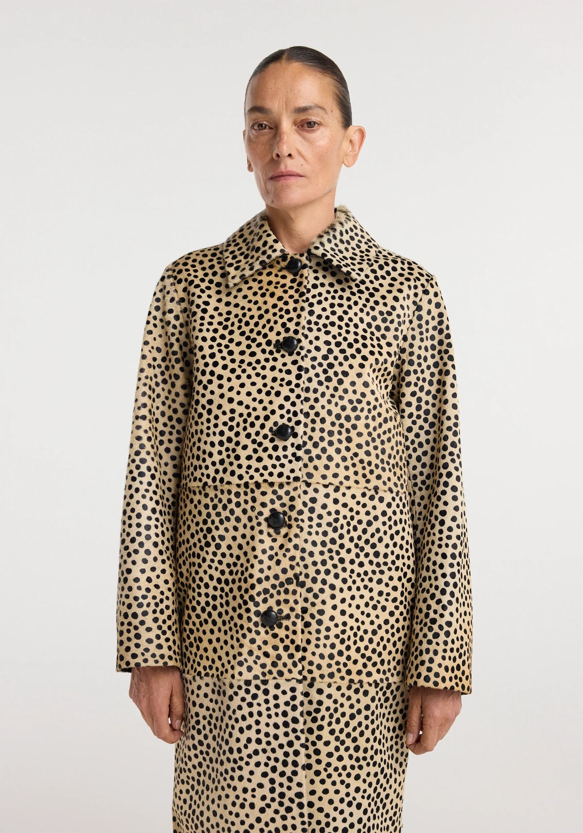 Róhe - Pony Hair Coat - Cheetah