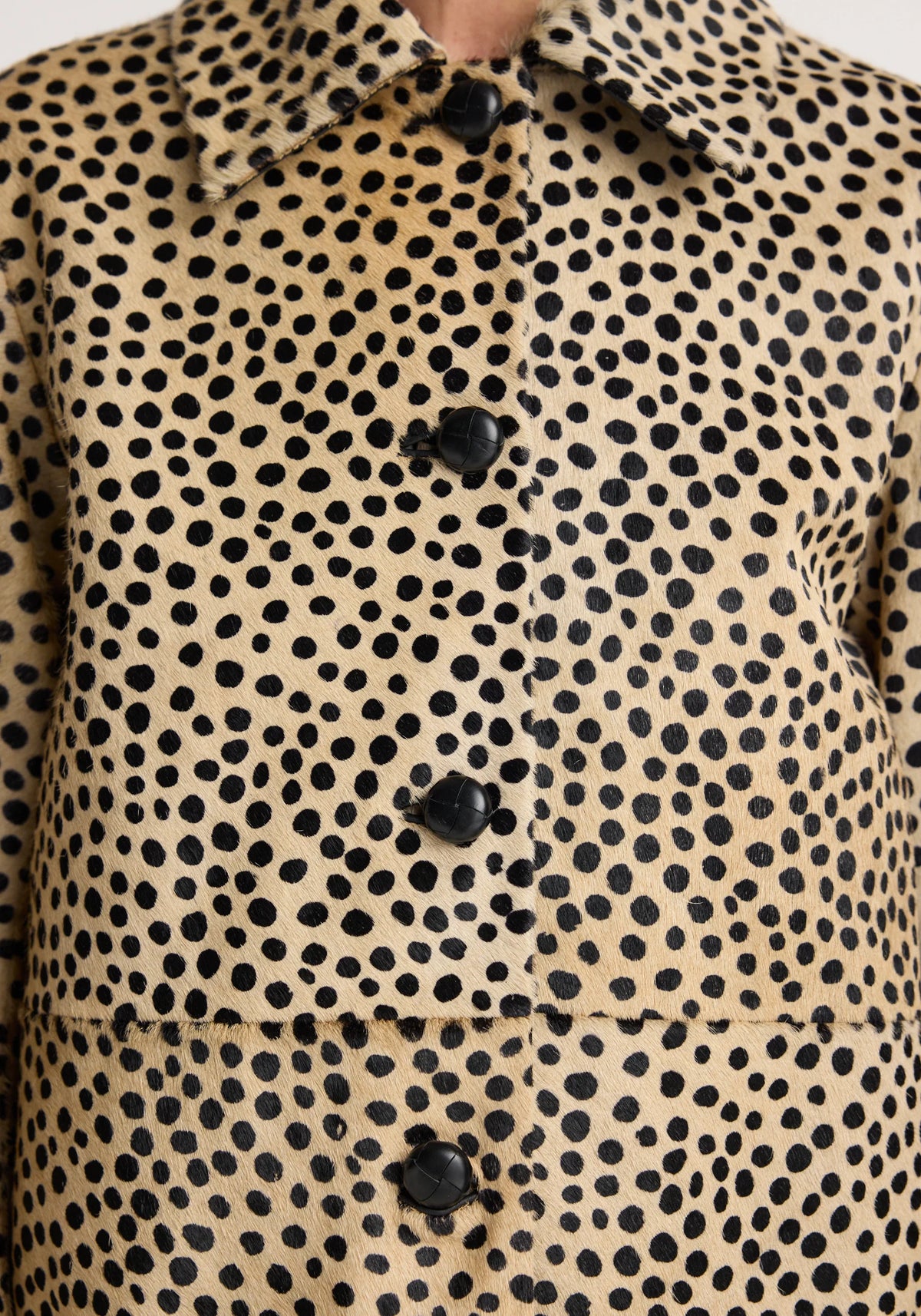 Róhe - Pony Hair Coat - Cheetah