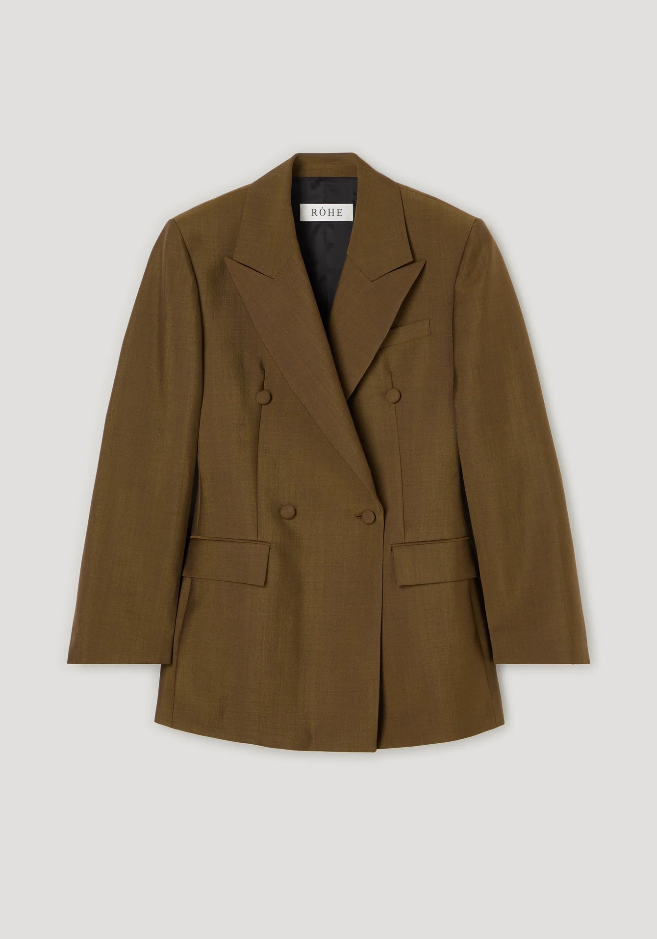 Róhe - Hourglass Blazer - Brown