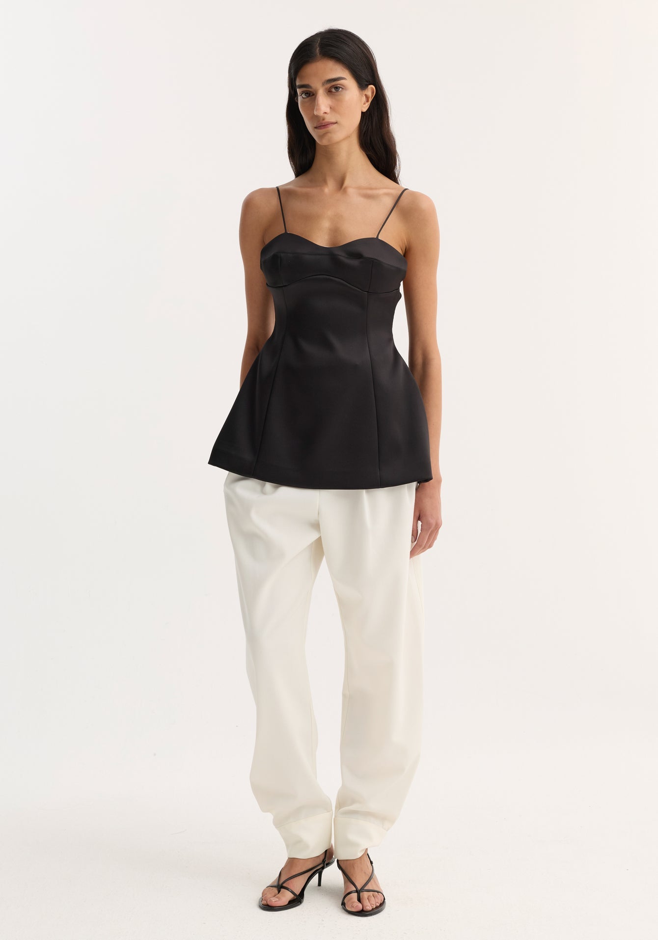 Róhe – Bustier Top - Black