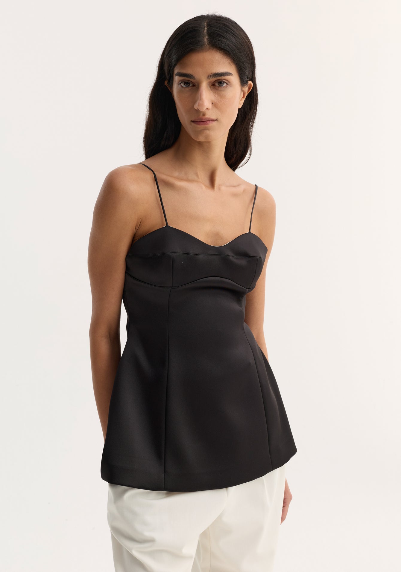 Róhe – Bustier Top - Black