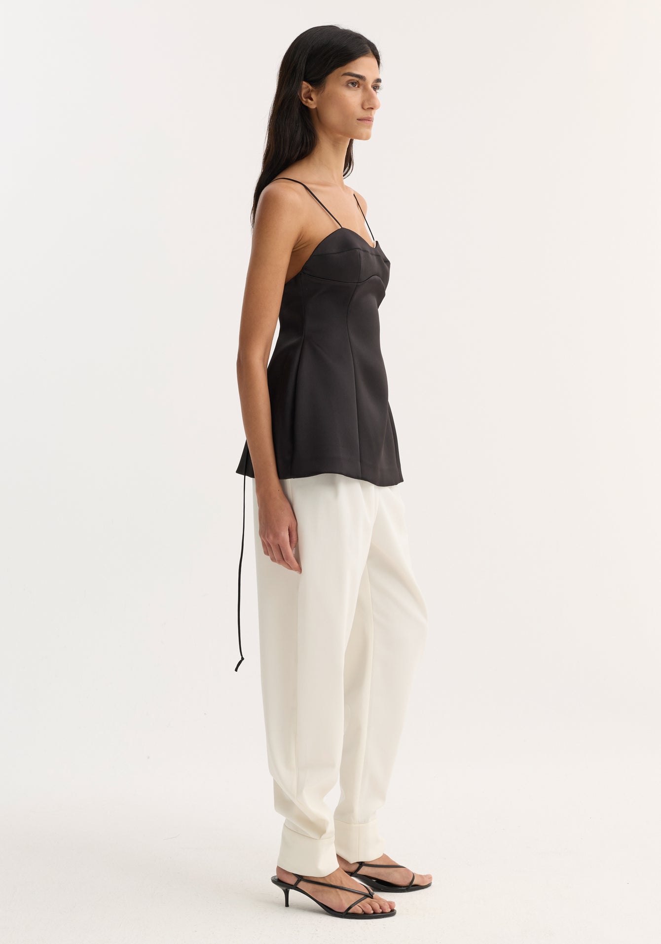 Róhe – Bustier Top - Black