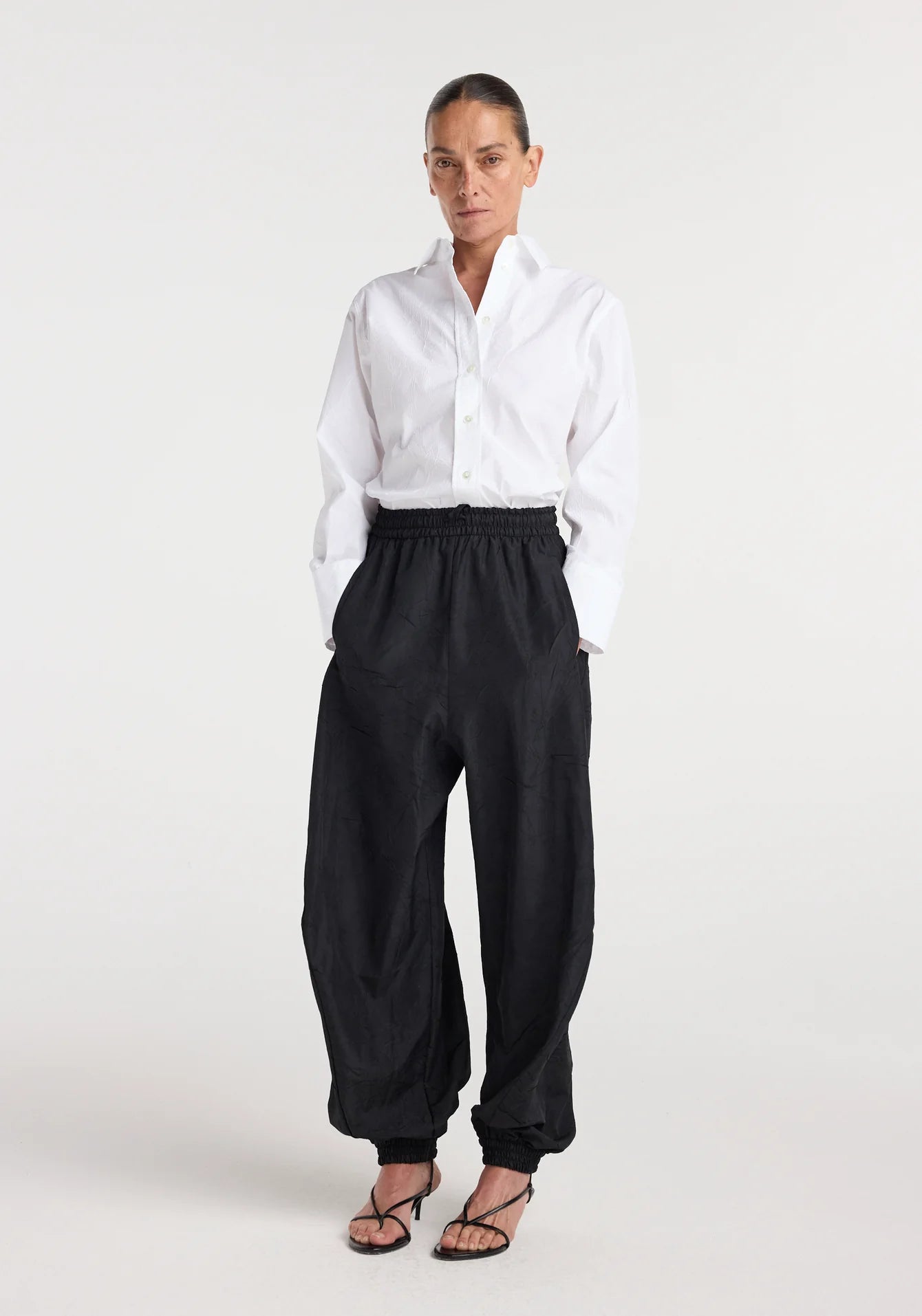 Róhe - Balloon Track Pants - Black