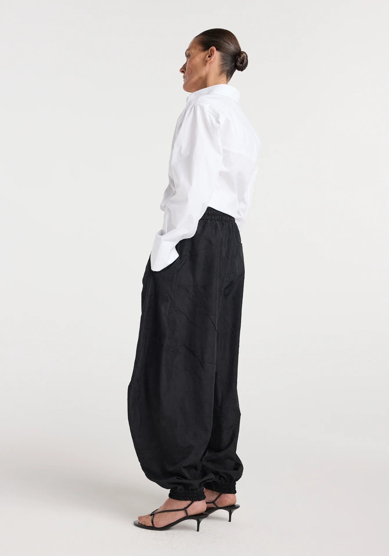 Róhe - Balloon Track Pants - Black