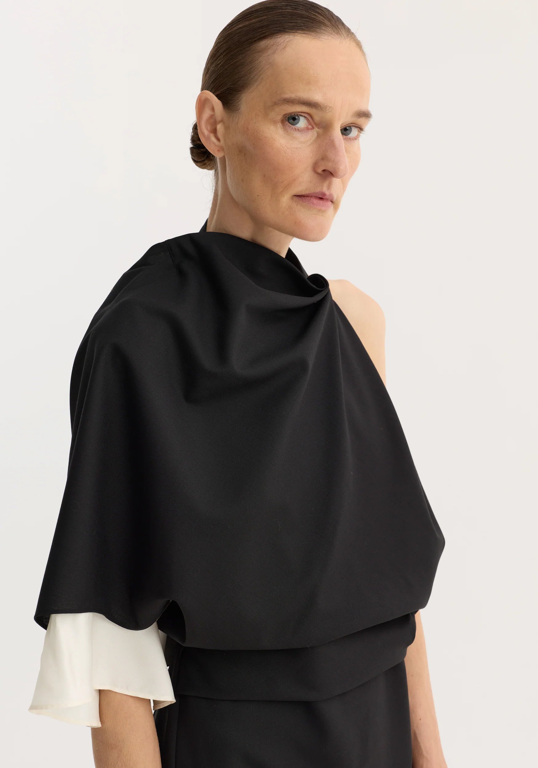Róhe - Draped Open-Back Dress - Night