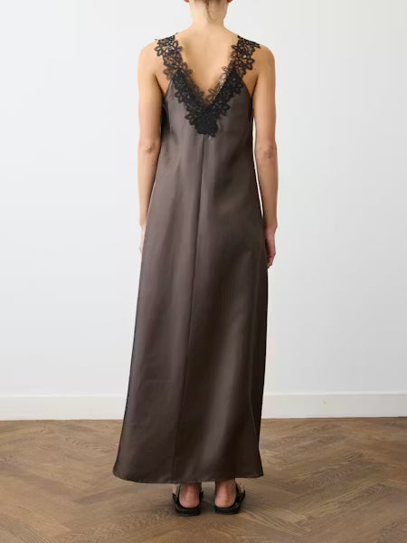 Róhe – Silk Dress - Earth
