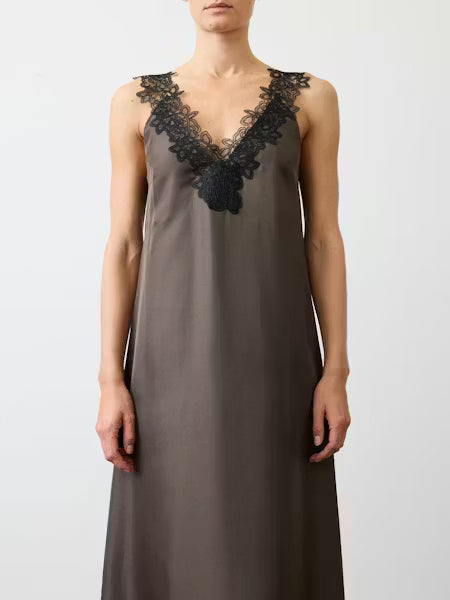 Róhe – Silk Dress - Earth