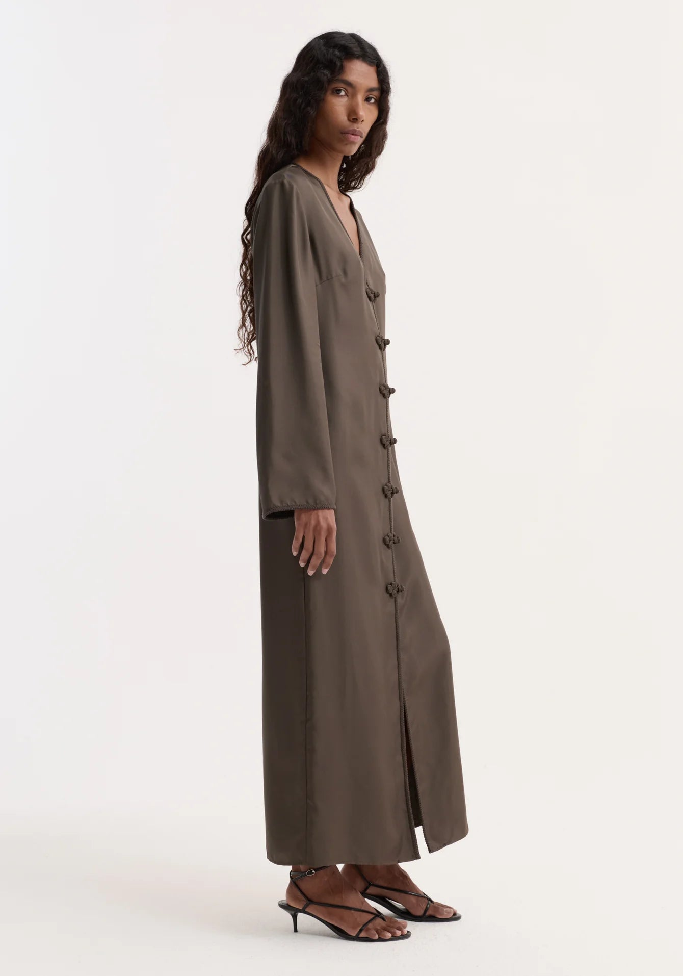 Róhe - Silk Dress - Earth