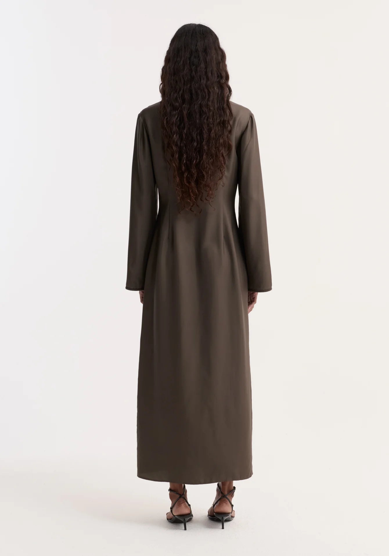 Róhe - Silk Dress - Earth