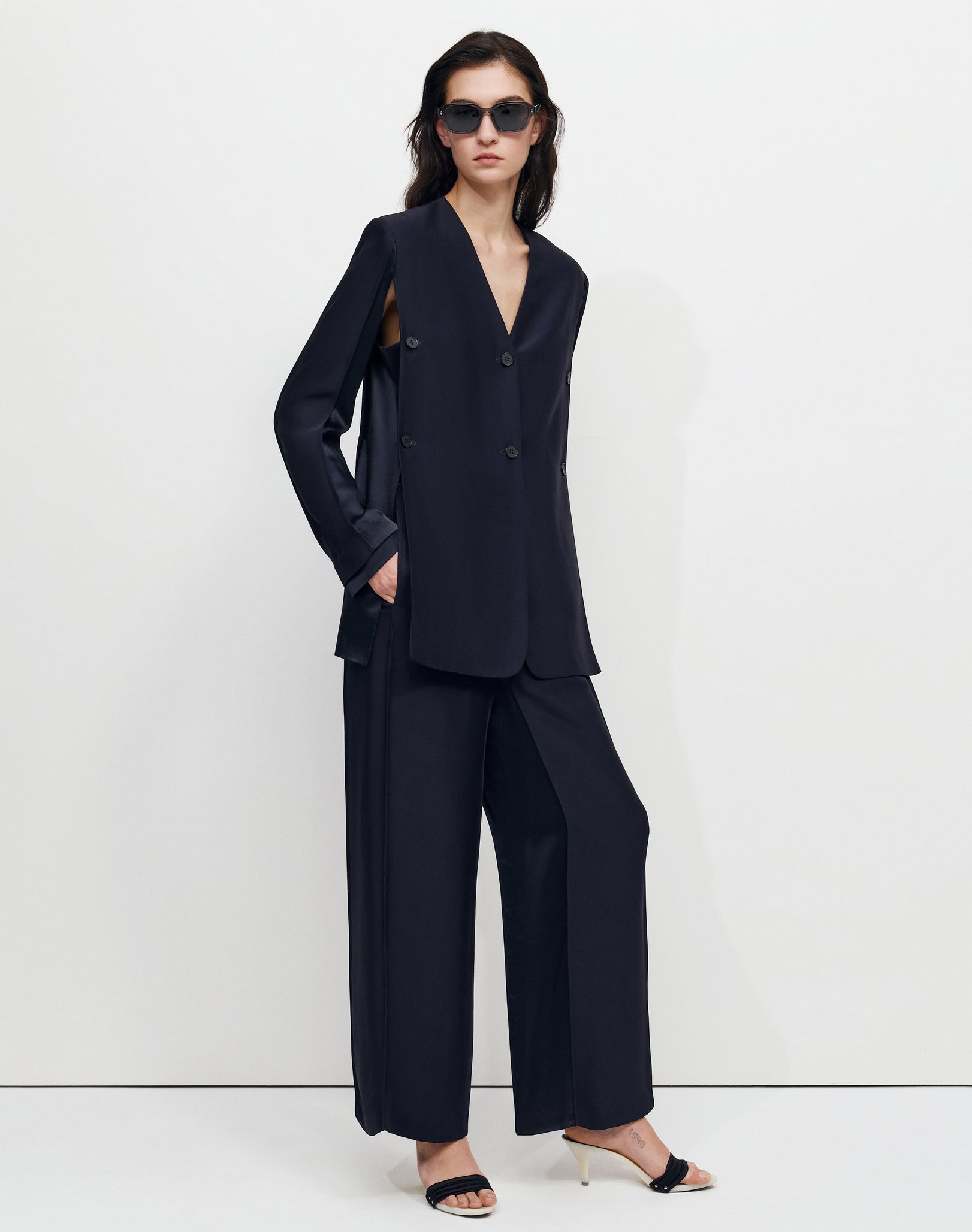 Bevza - Deconstructed Jacket #3 Dark Ink Navy