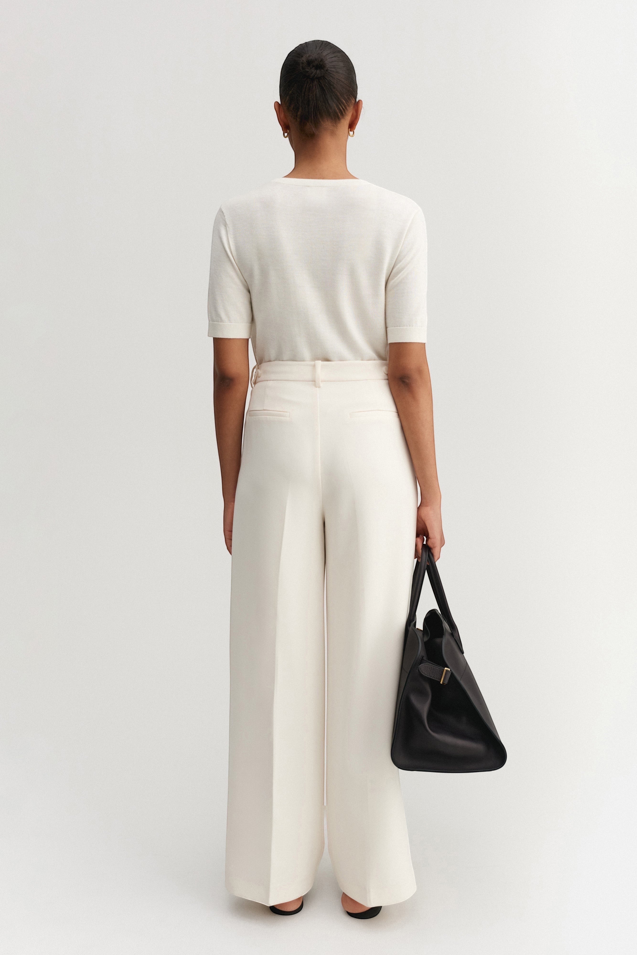 Almada Label - Pants - Cream
