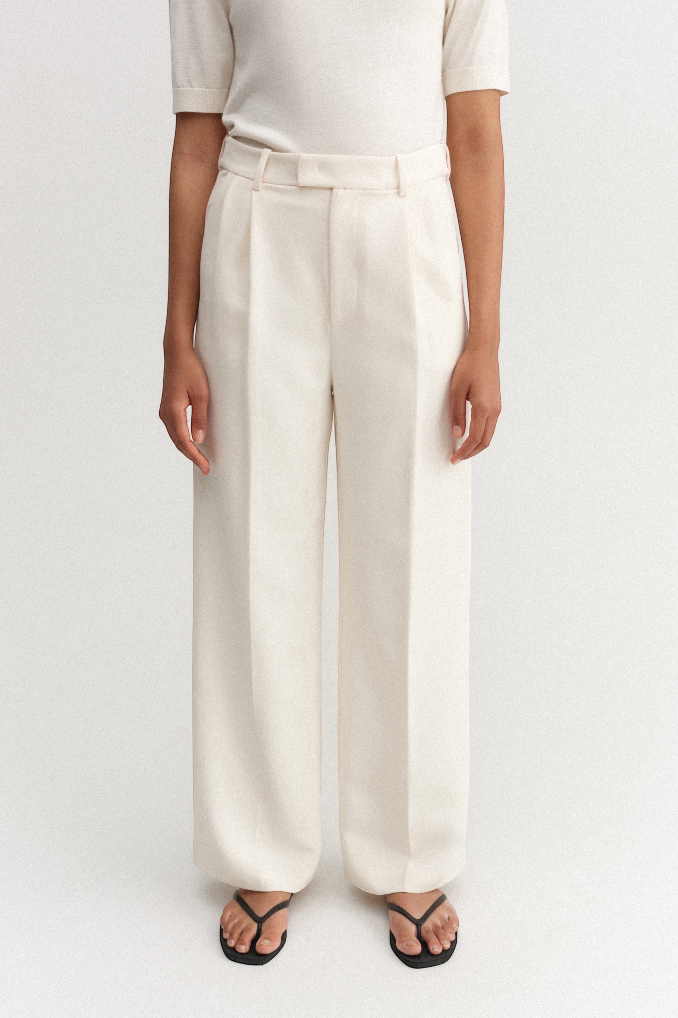 Almada Label - Pants - Cream