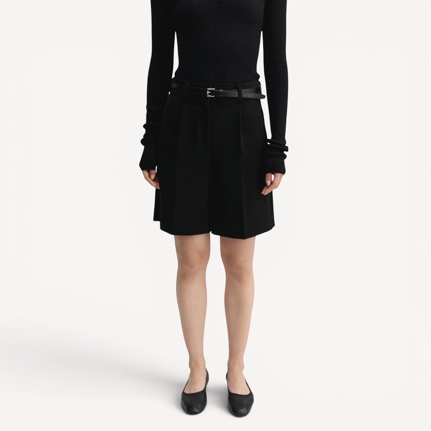 Almada Label - Shorts - Black