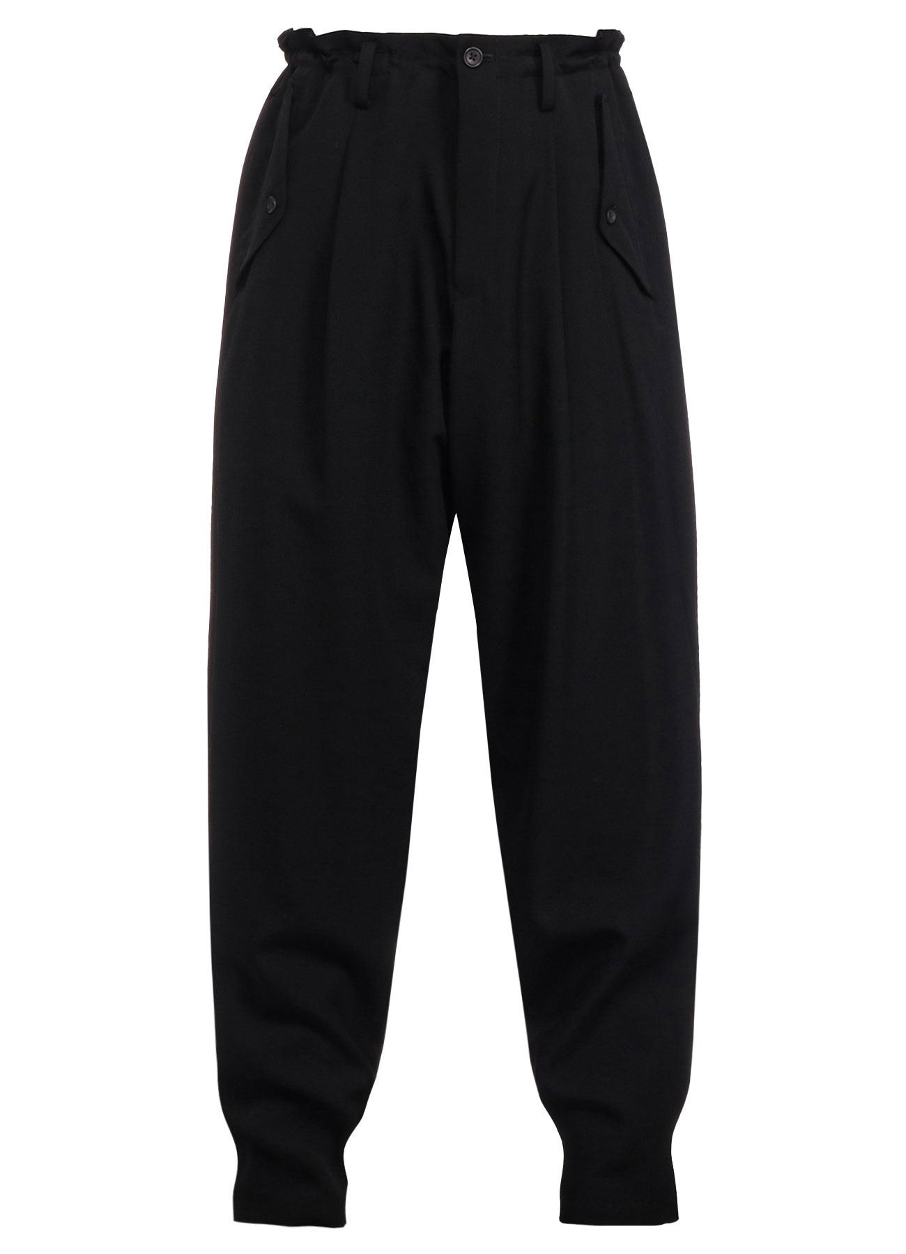 Y's Yohji Yamamoto - Vlněné kalhoty - Black