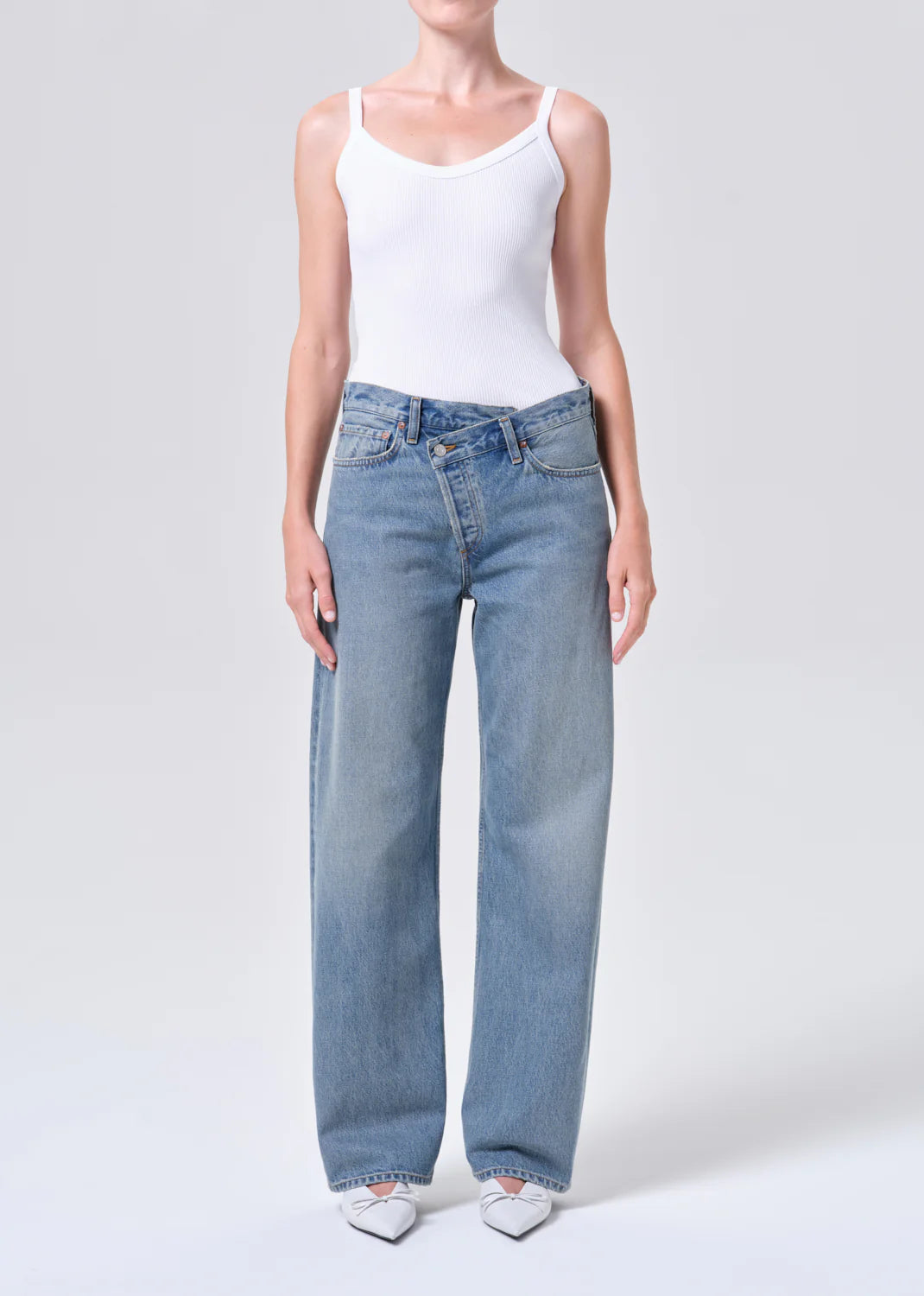 Agolde - Criss Cross Jeans - Blue