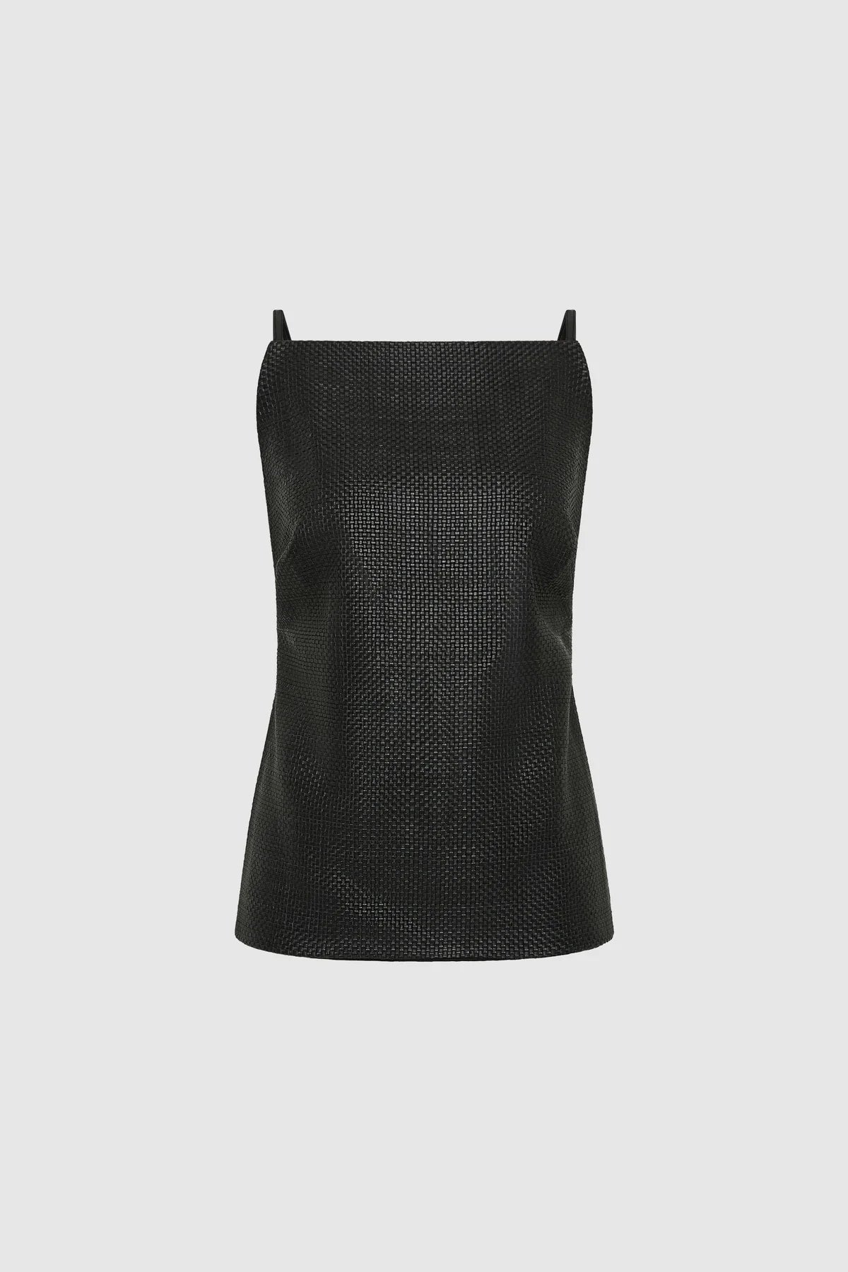 St. Agni - Leather Top - Black
