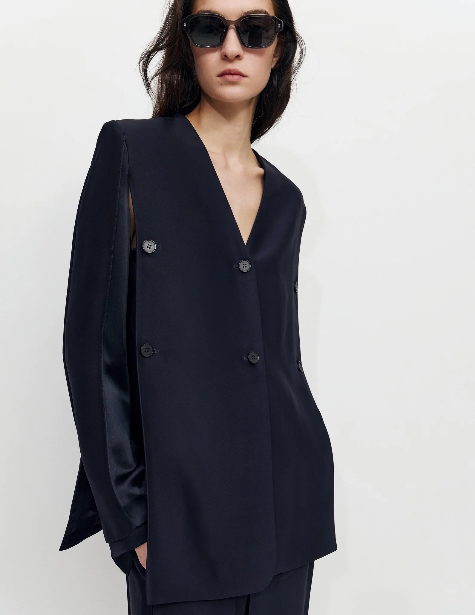 Bevza - Deconstructed Jacket #3 Dark Ink Navy