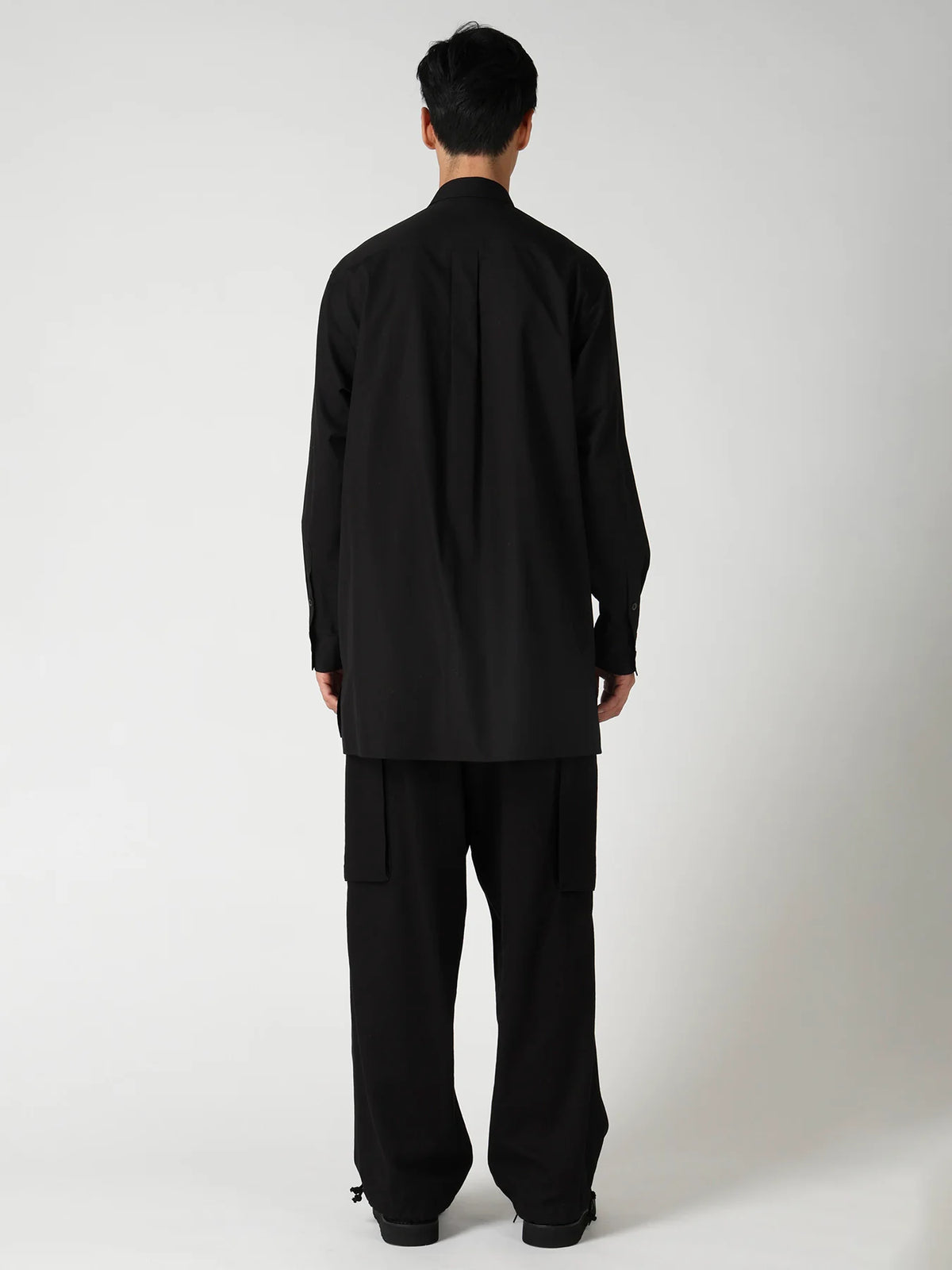 Y's Yohji Yamamoto - Multi-Pocket Shirt - Black