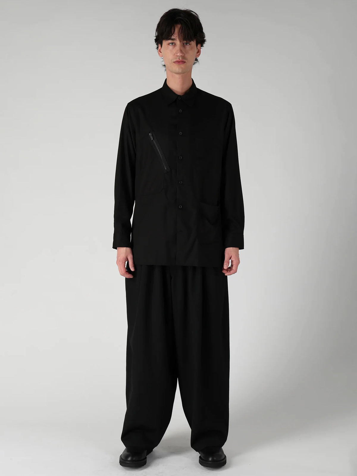 Y's Yohji Yamamoto - Remake Shirt - Black