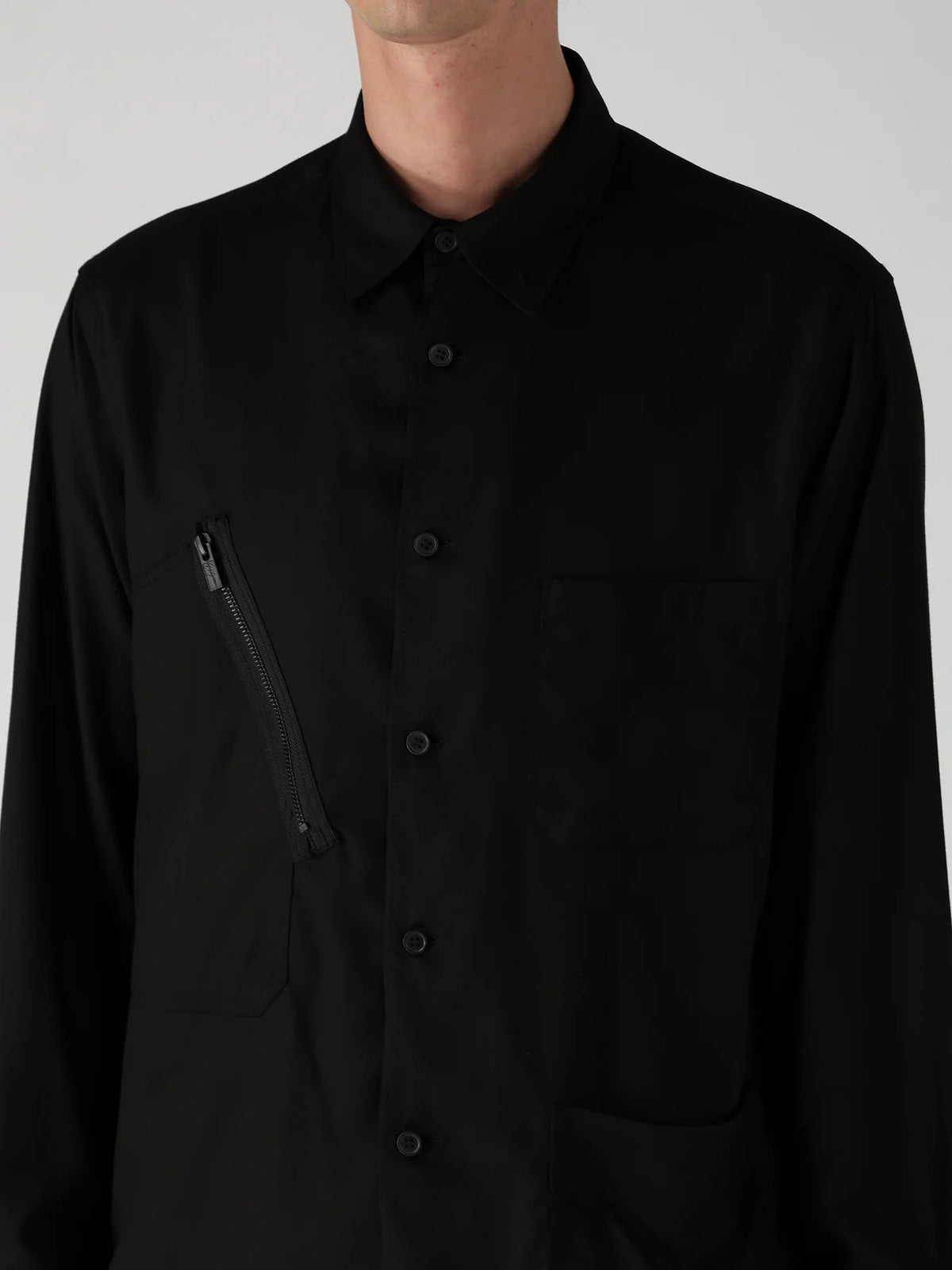 Y's Yohji Yamamoto - Remake Shirt - Black
