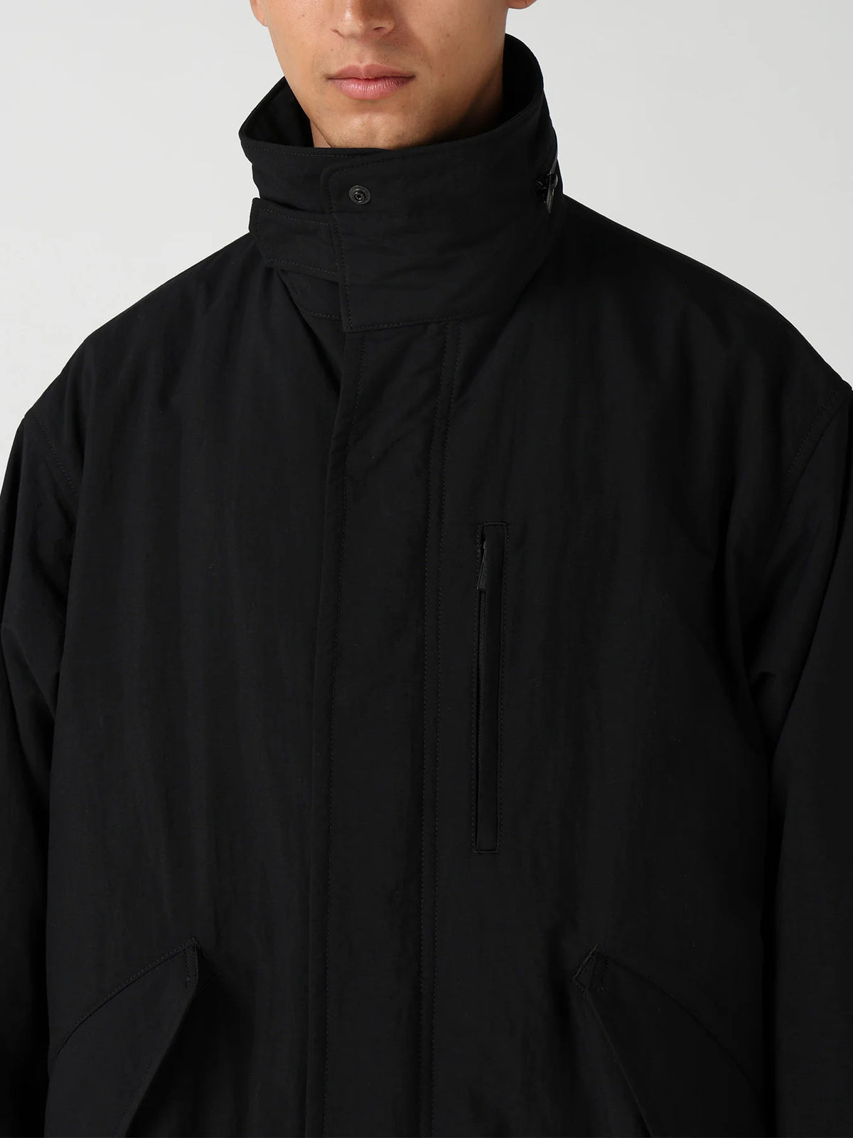 Y's Yohji Yamamoto - Thinsulate Mods Coat - Black