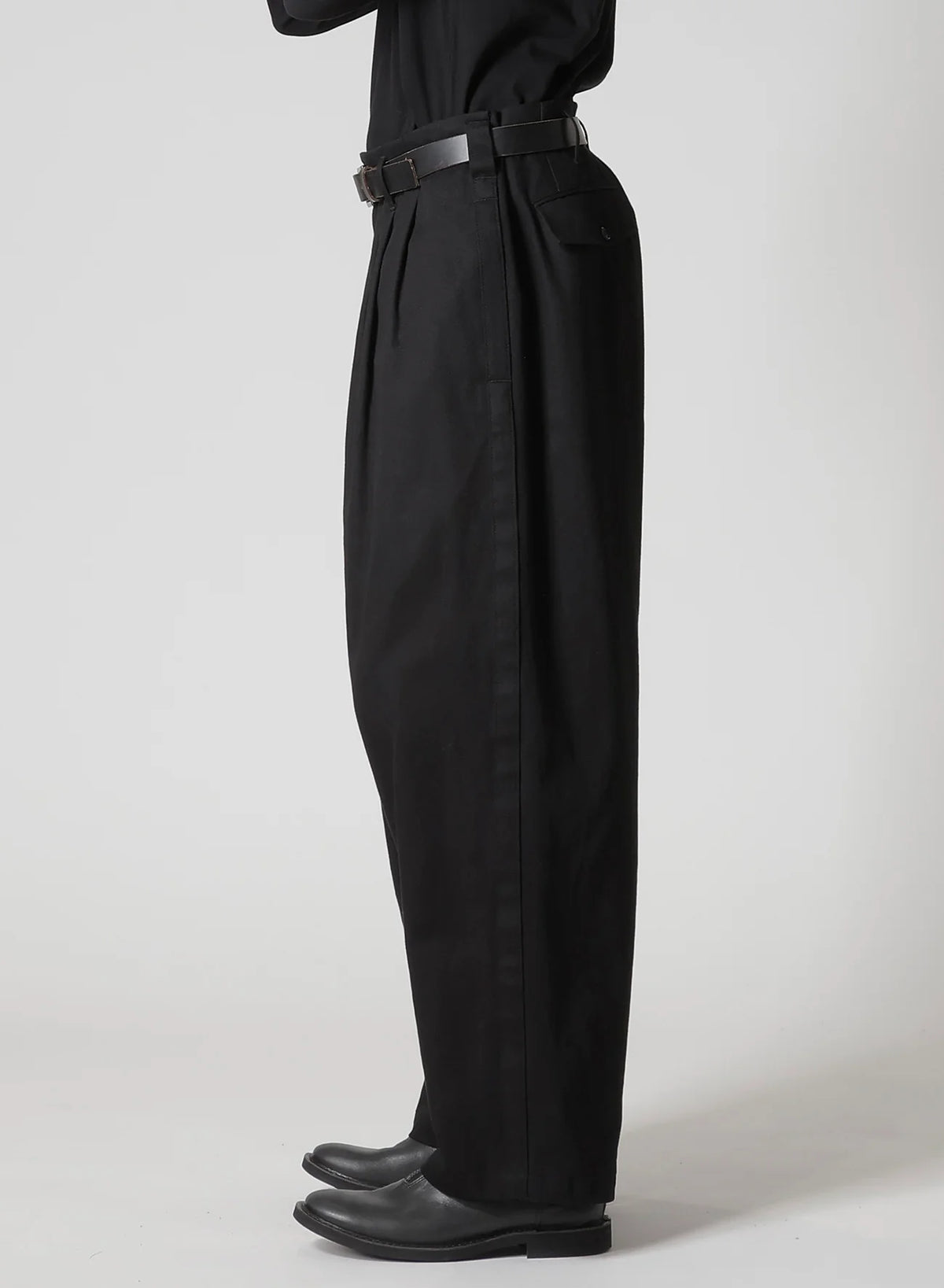 Y's Yohji Yamamoto - Side Tape Pants - Black