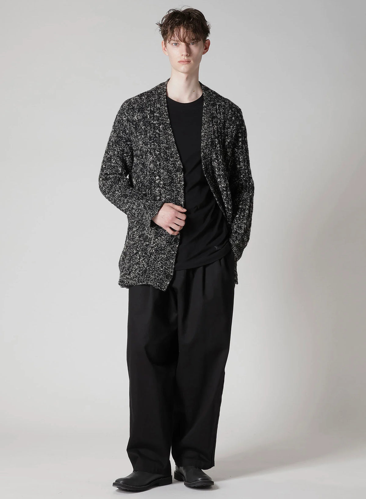 Y's Yohji Yamamoto - Side Tape Pants - Black