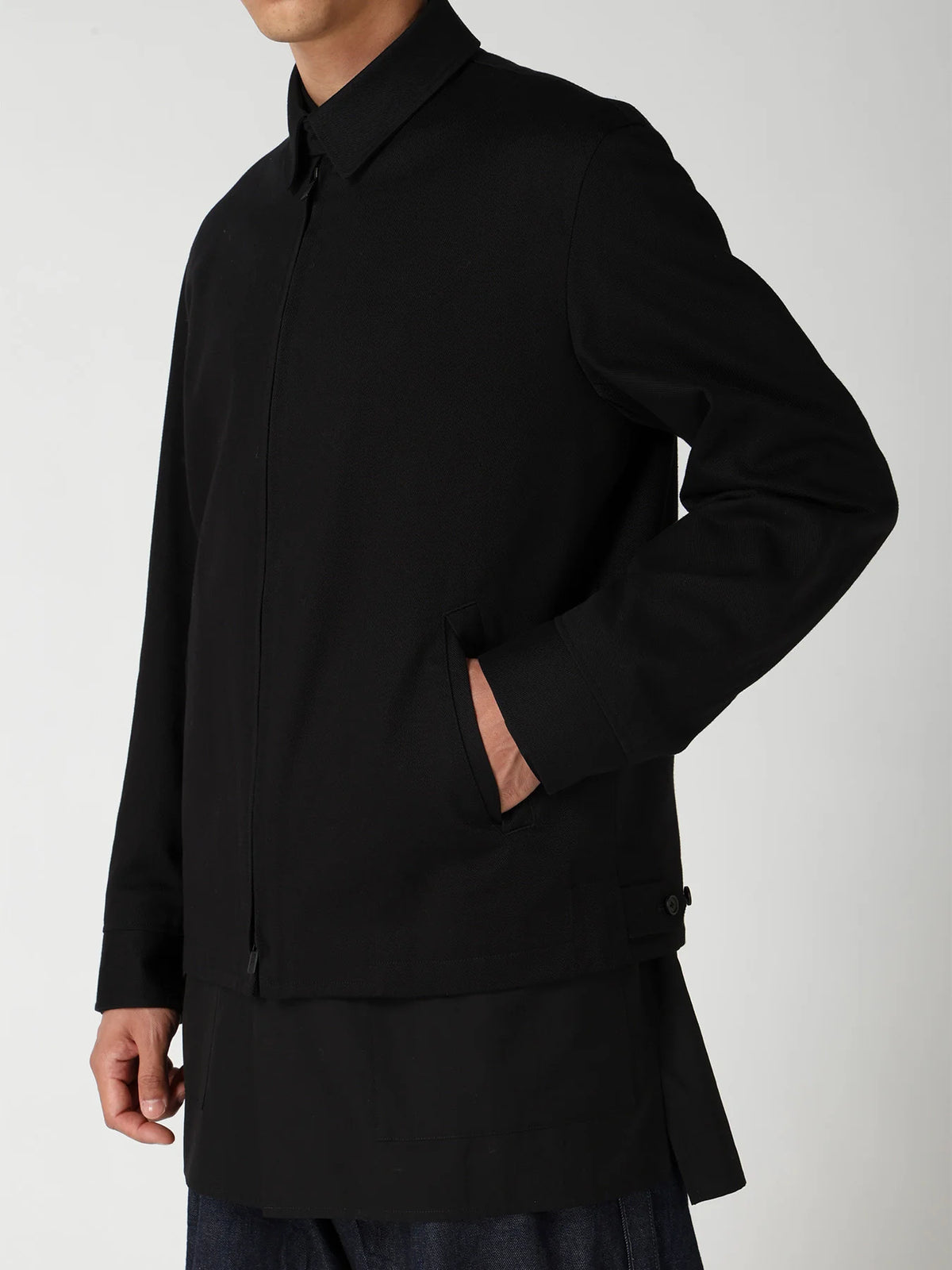 Y's Yohji Yamamoto - Zip Blouson - Black