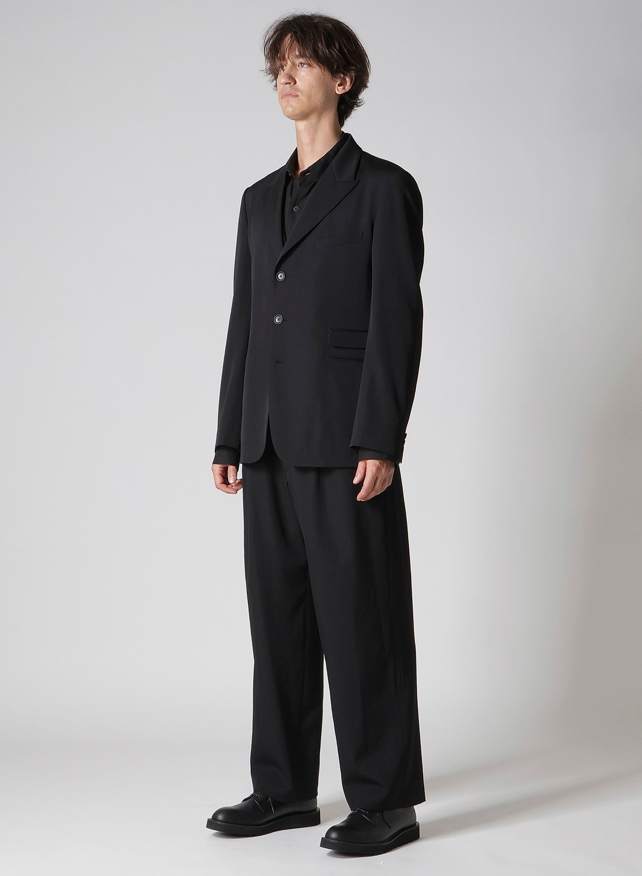 Y's Yohji Yamamoto - Vlněné sako - Black