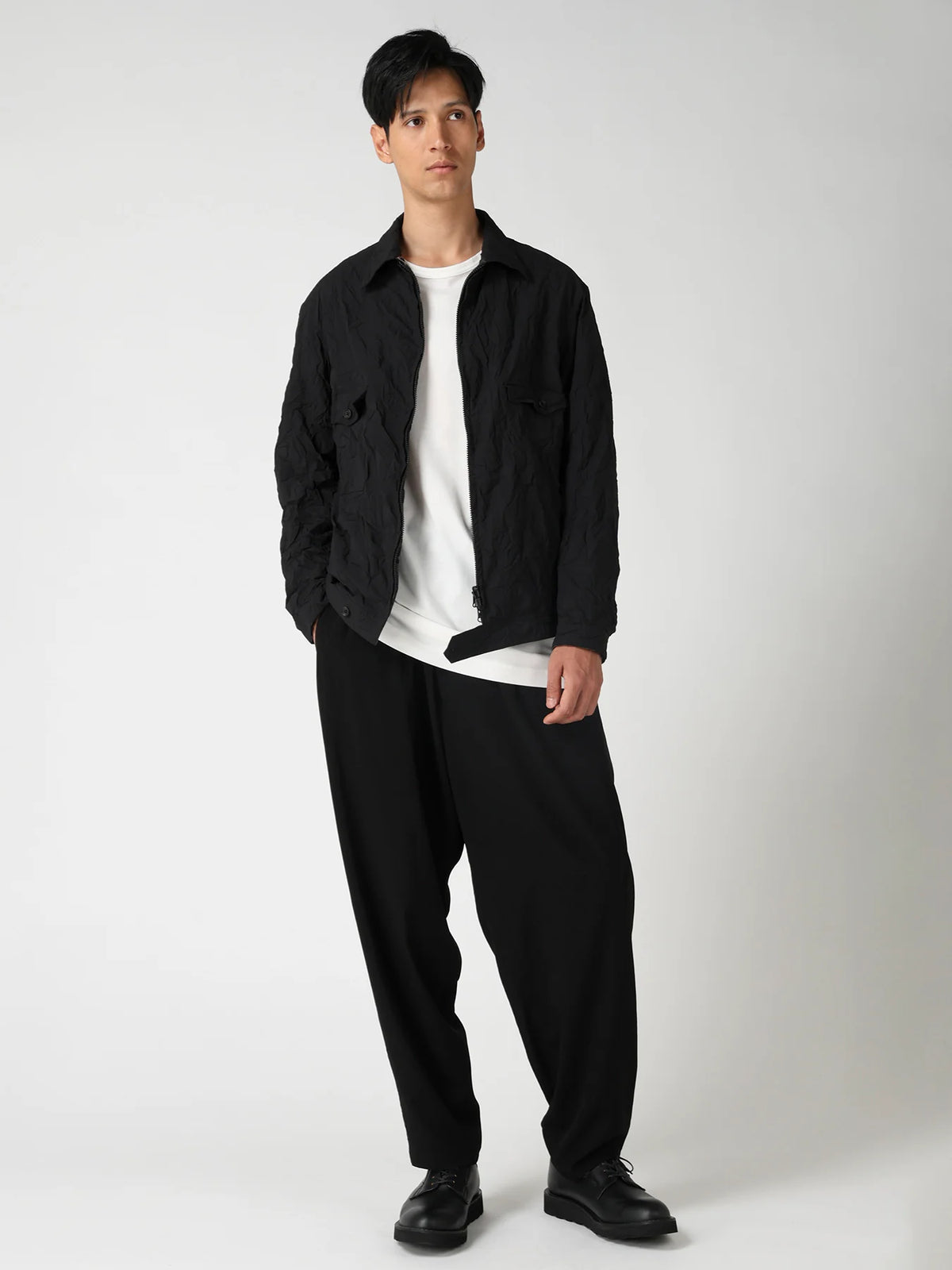 Y's Yohji Yamamoto - Side Zip Pants - Black