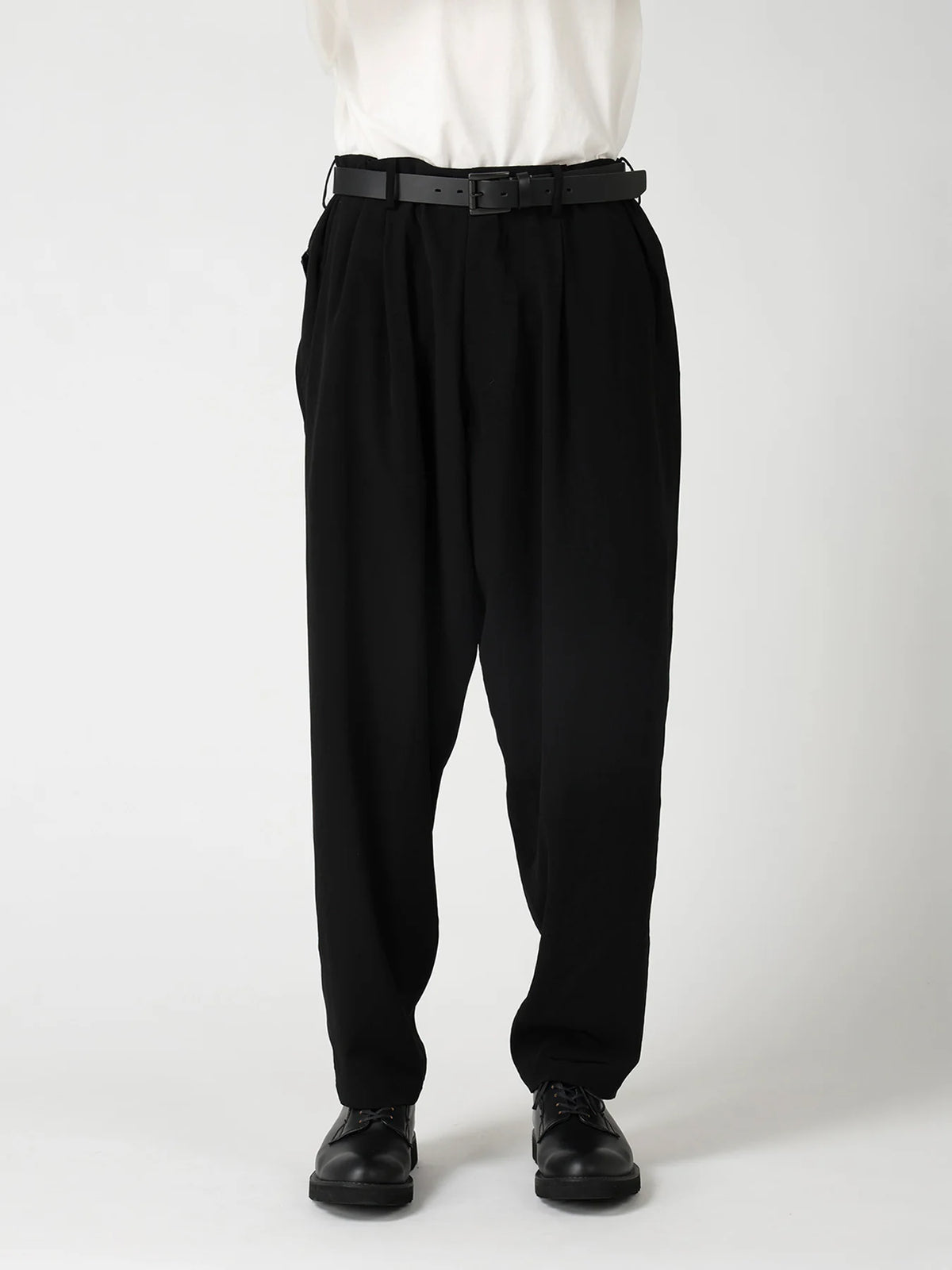 Y's Yohji Yamamoto - Side Zip Pants - Black
