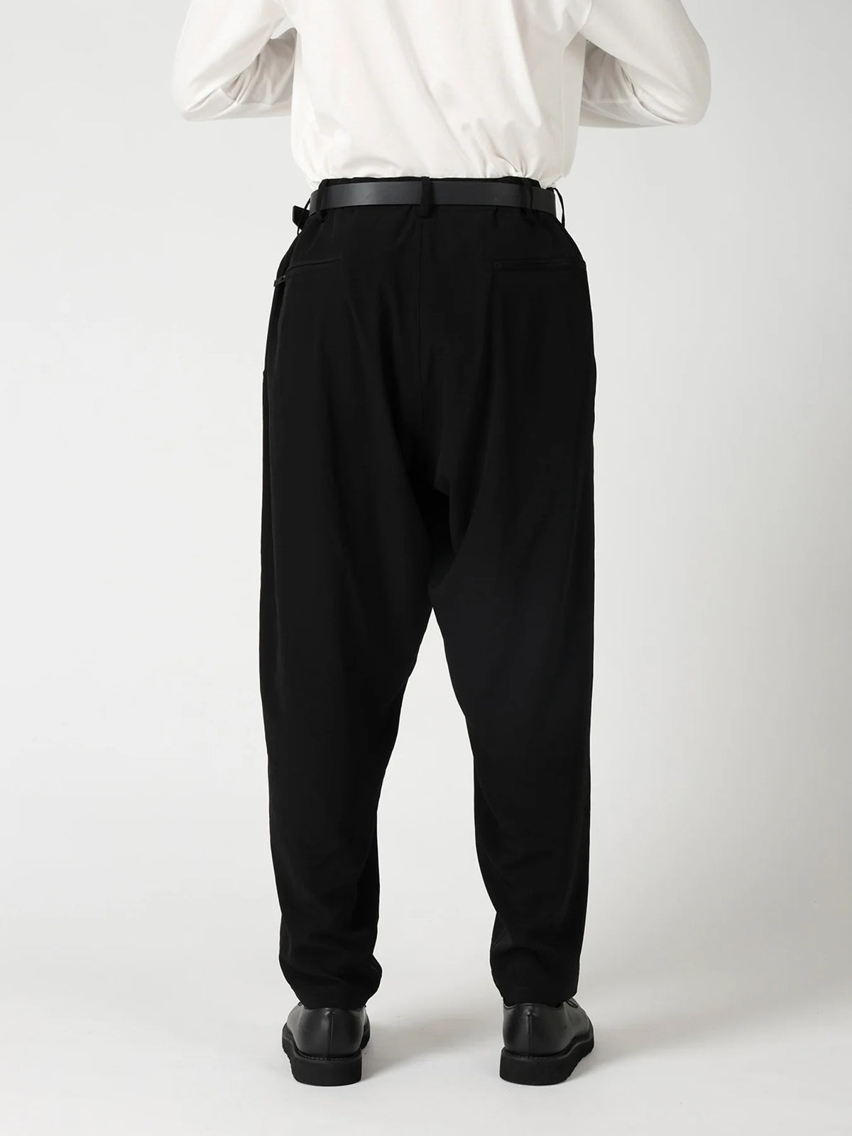 Y's Yohji Yamamoto - Side Zip Pants - Black