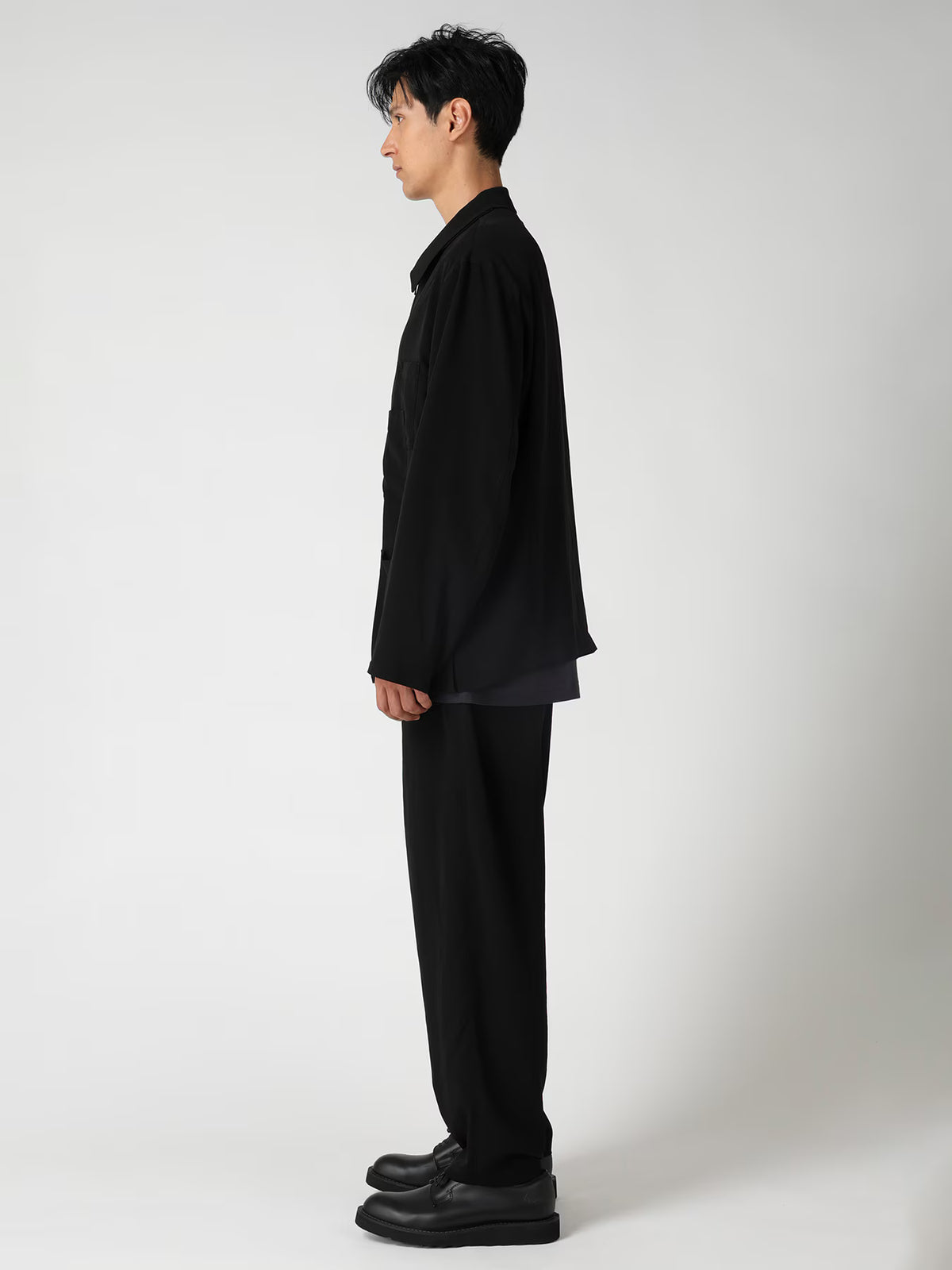 Y's Yohji Yamamoto - Front Zip Jacket - Black