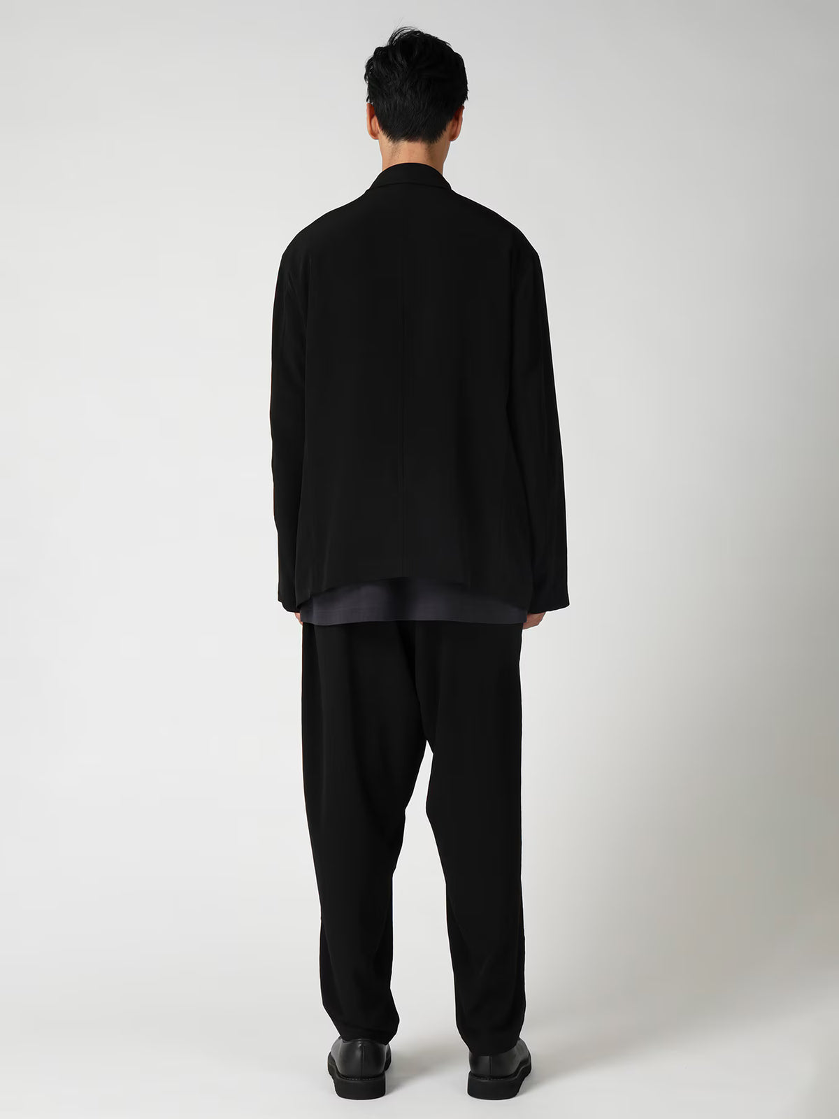 Y's Yohji Yamamoto - Front Zip Jacket - Black