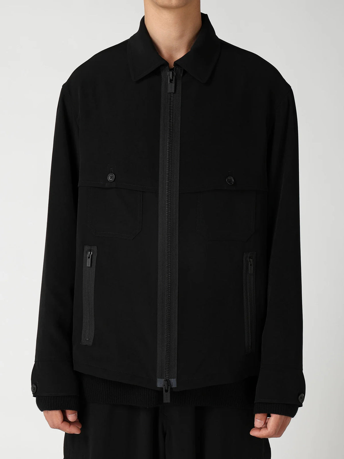 Y's Yohji Yamamoto - Storm Shield Blouson - Black