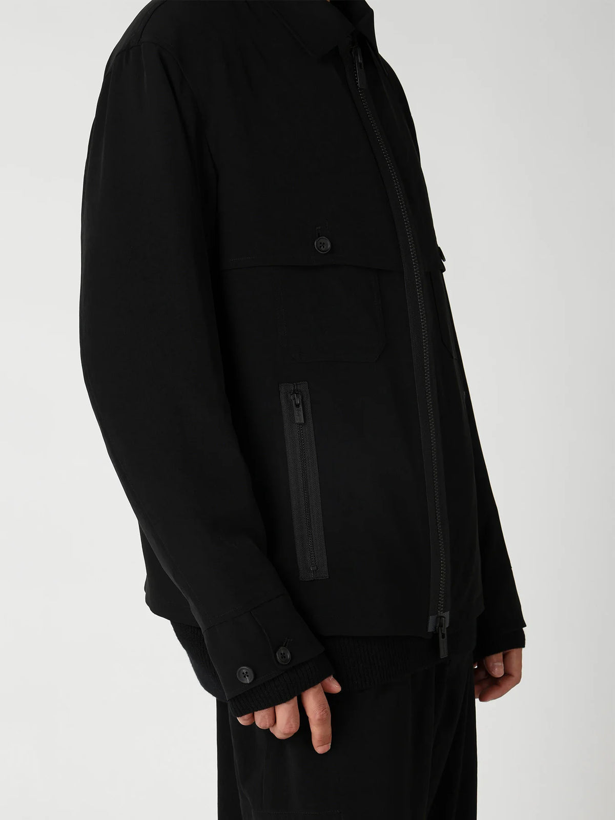 Y's Yohji Yamamoto - Storm Shield Blouson - Black