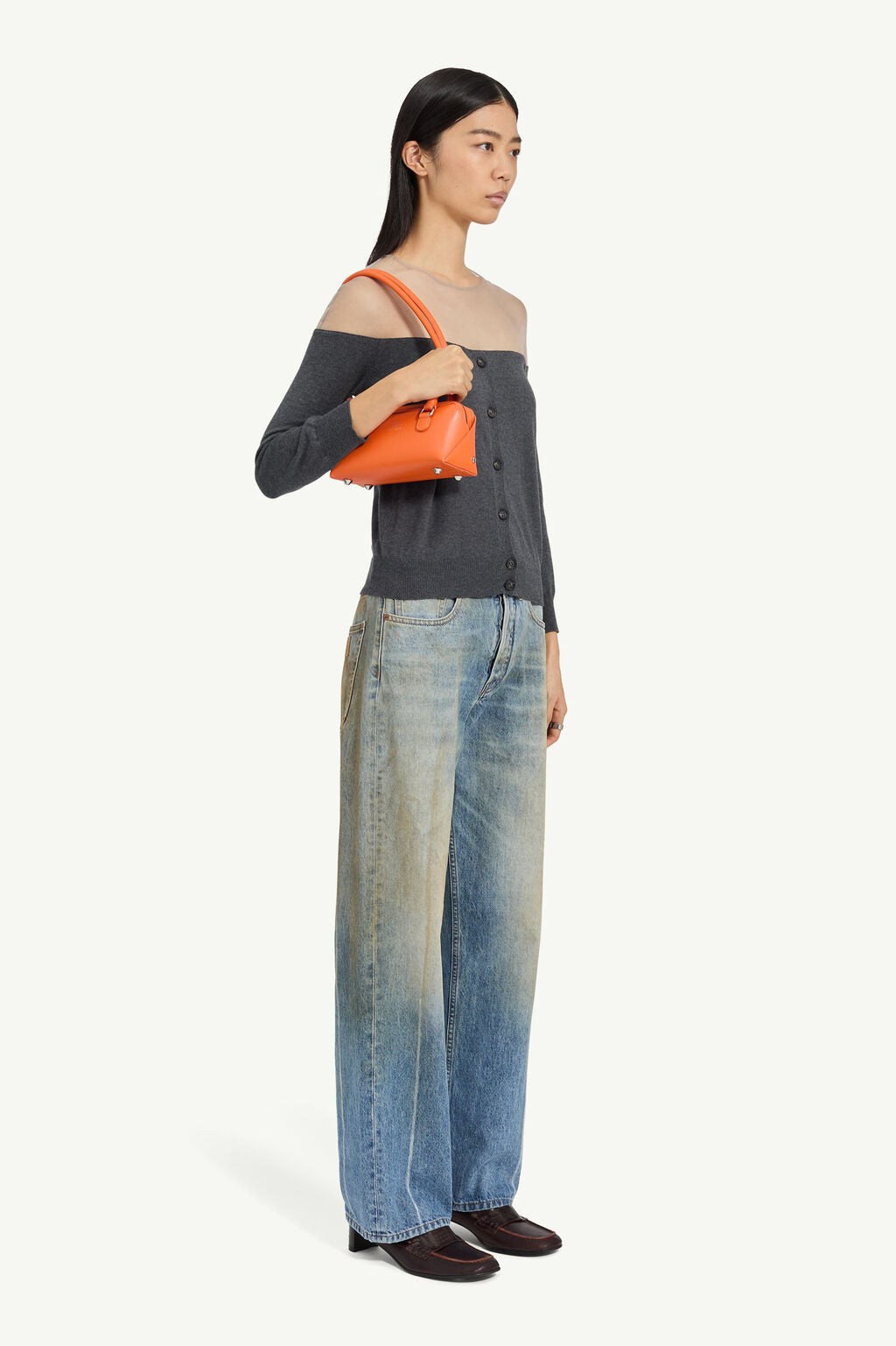 MM6 Maison Margiela - Cardigan - Dark Grey