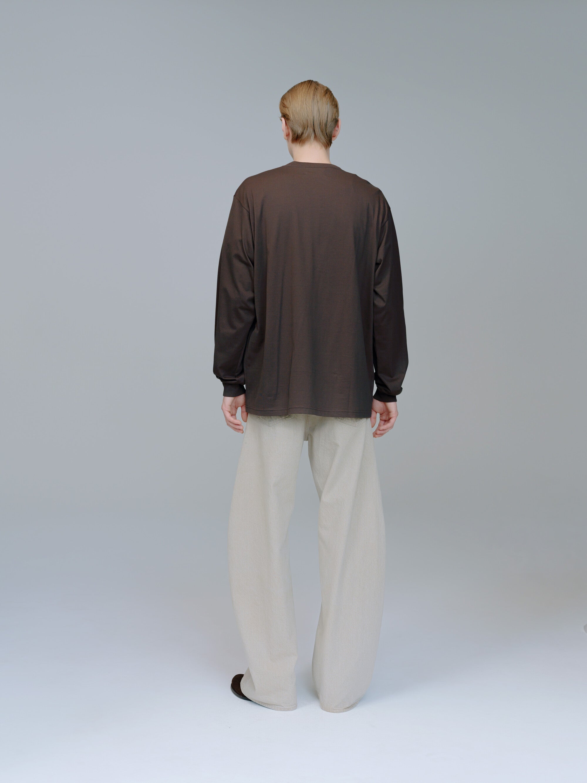 Ssstein - Long-sleeve T-Shirt - Brown