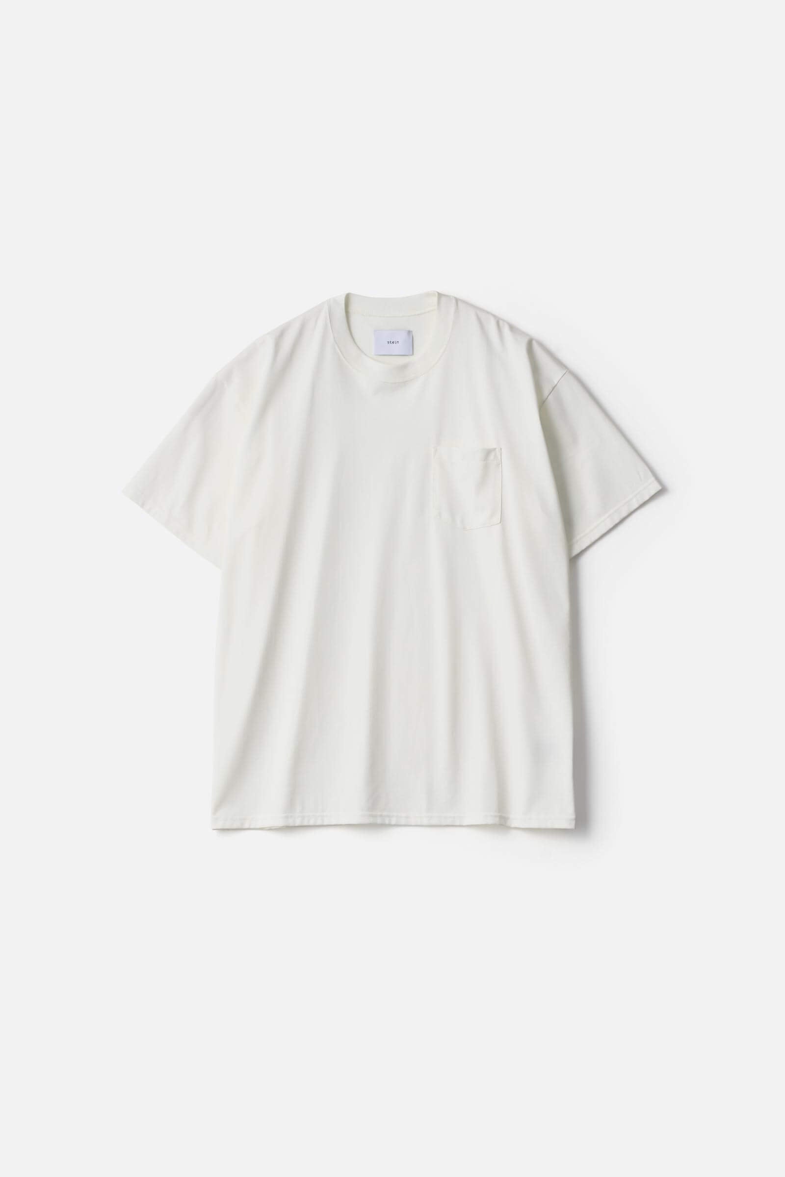 Ssstein - Oversized tričko Supima Cotton s kapsou - White
