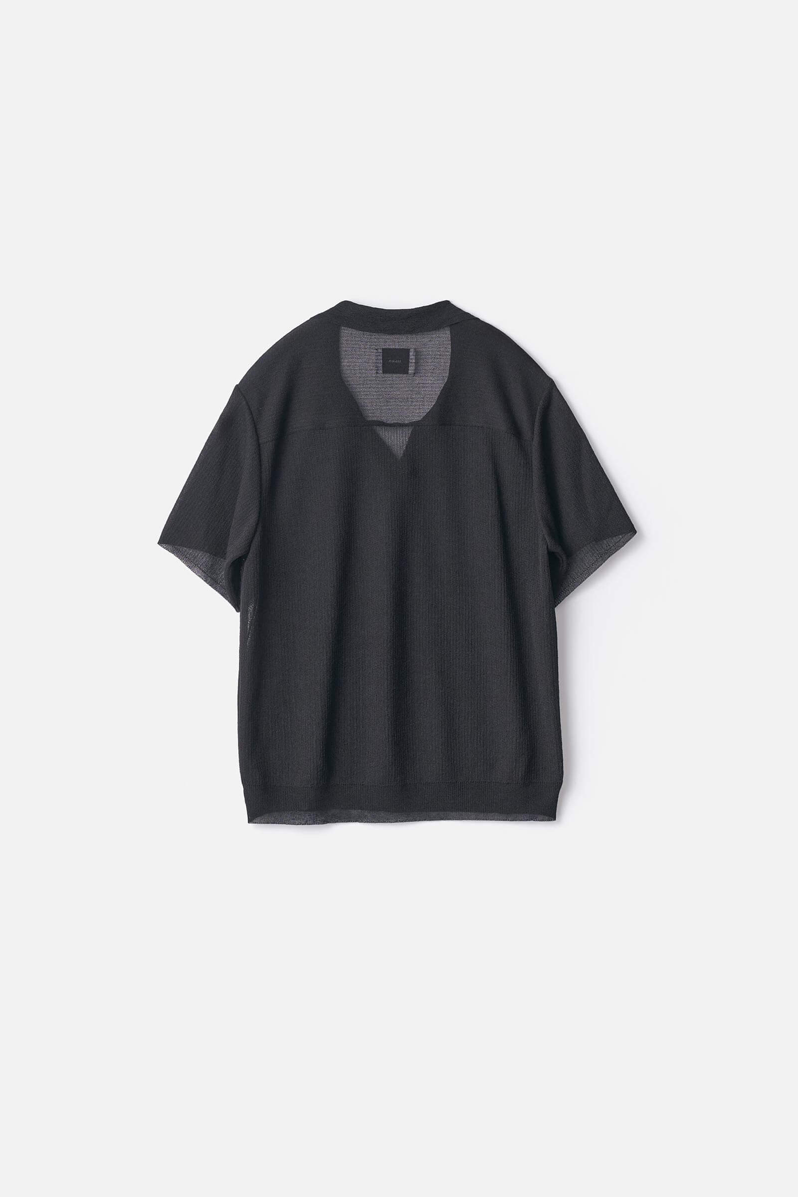 Ssstein - Krátký pletený skipper PE/Ramie - Black