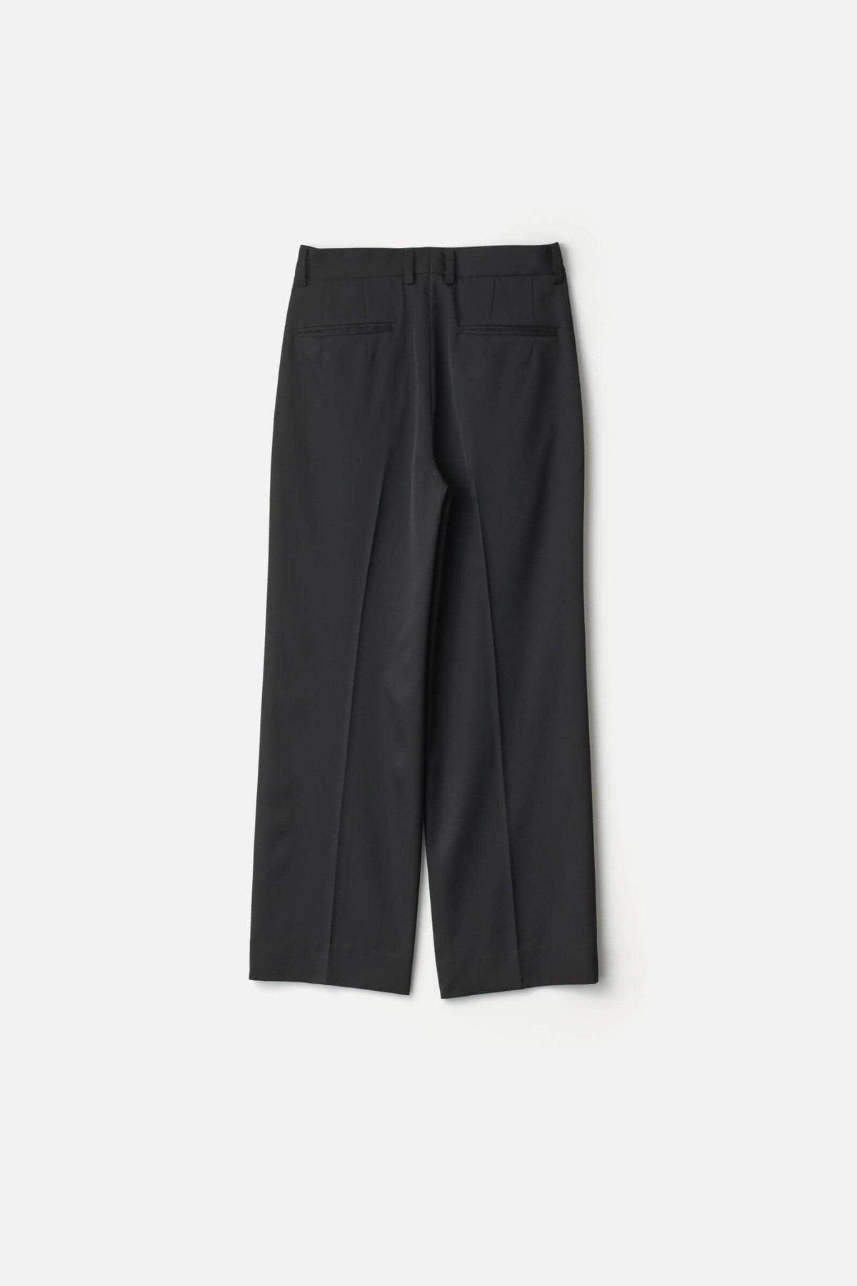Ssstein - Wool Straight Trousers - Black