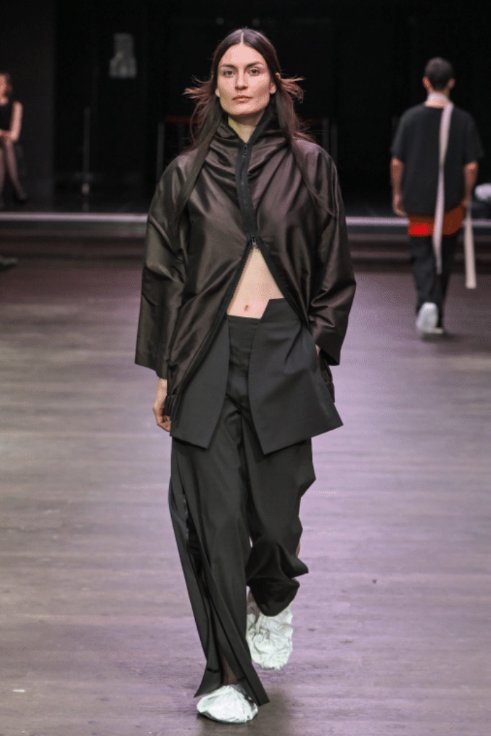 Aleš Hnátek - Pocket Slit Trousers - Graphite Wool