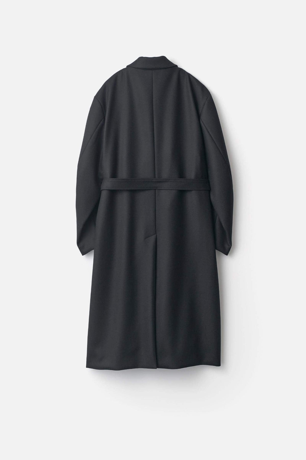 Ssstein - Melton Wool Chester Coat - Black