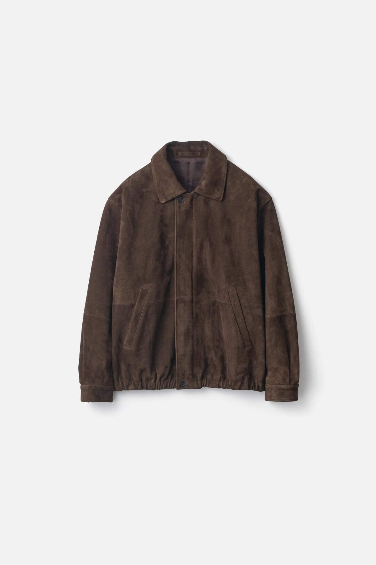 Ssstein - Suede Zip Jacket - Brown